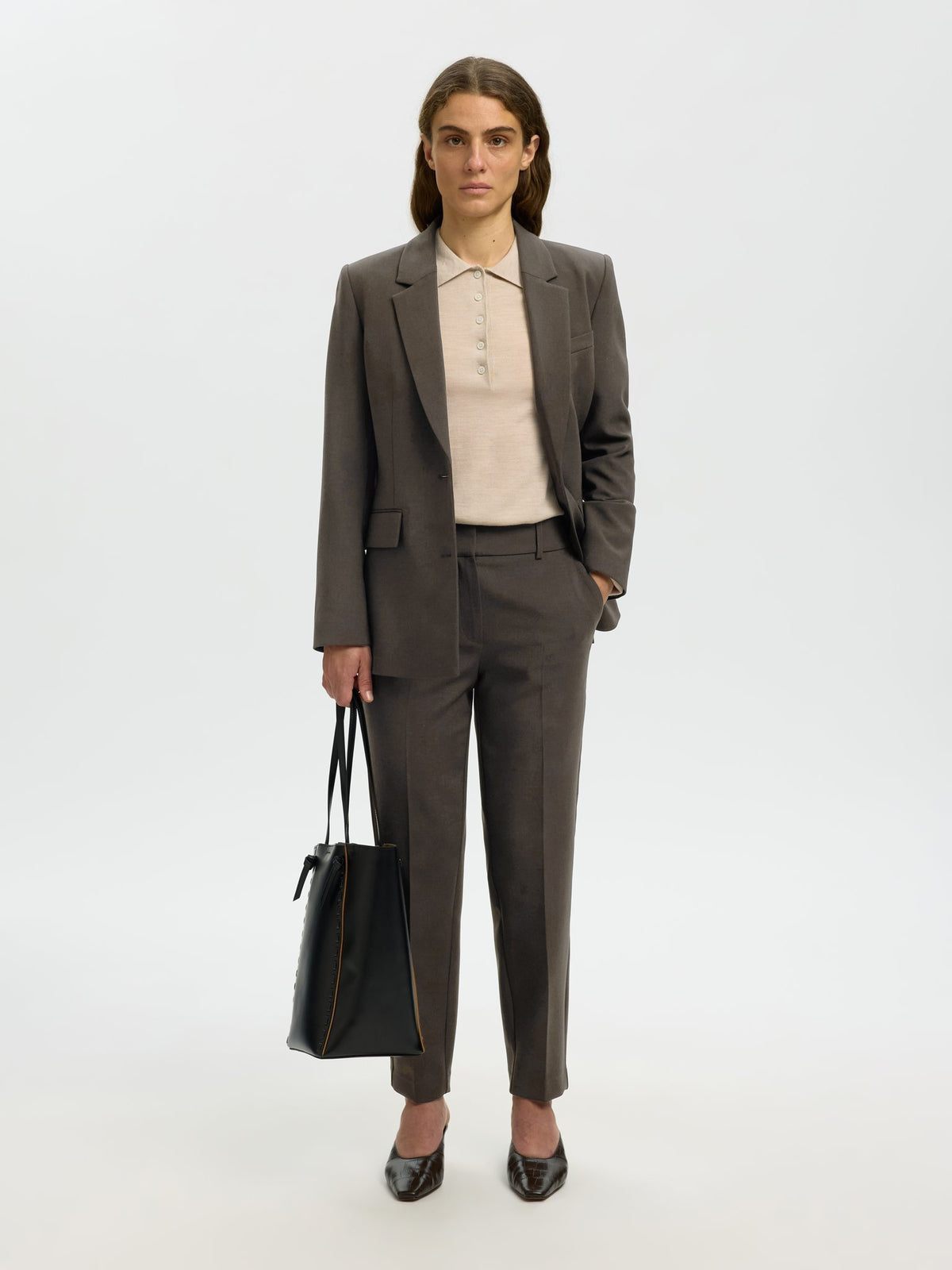 Selected Femme Damen Blazer Delicioso/Melan