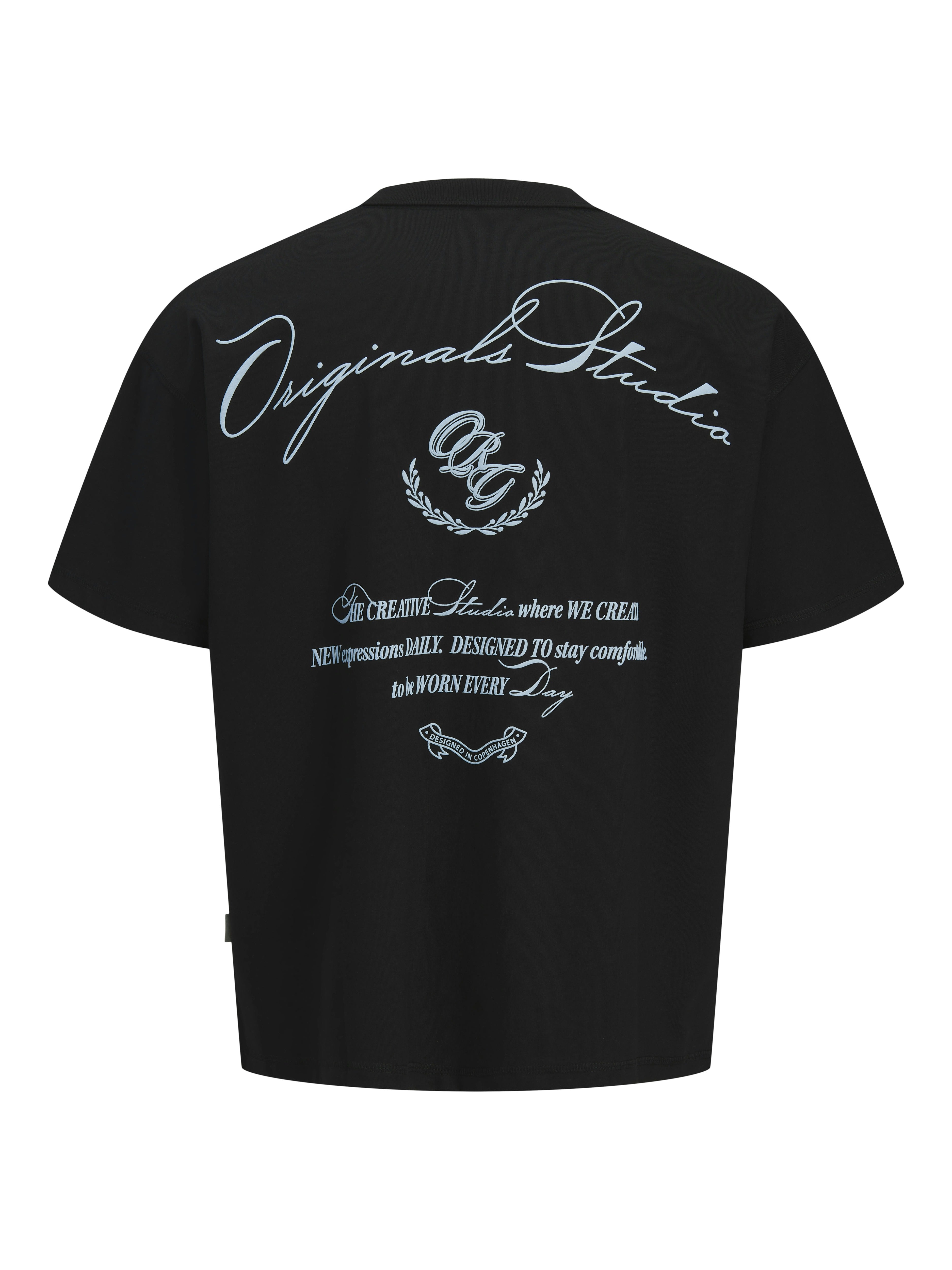 Jack & Jones Herren T-Shirts kurz Black