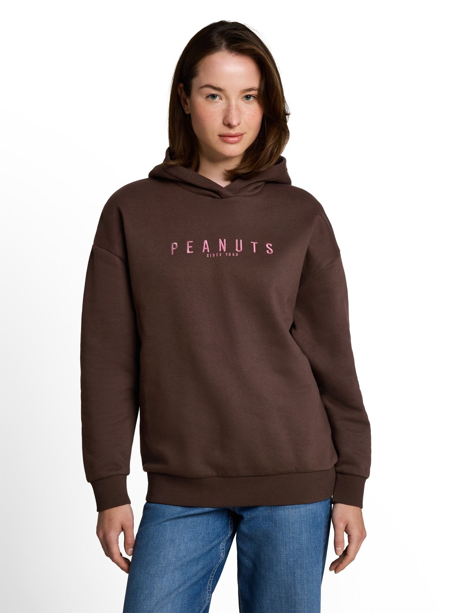 Tom Tailor denim Damen Sweatshirts Cool Dark Brown