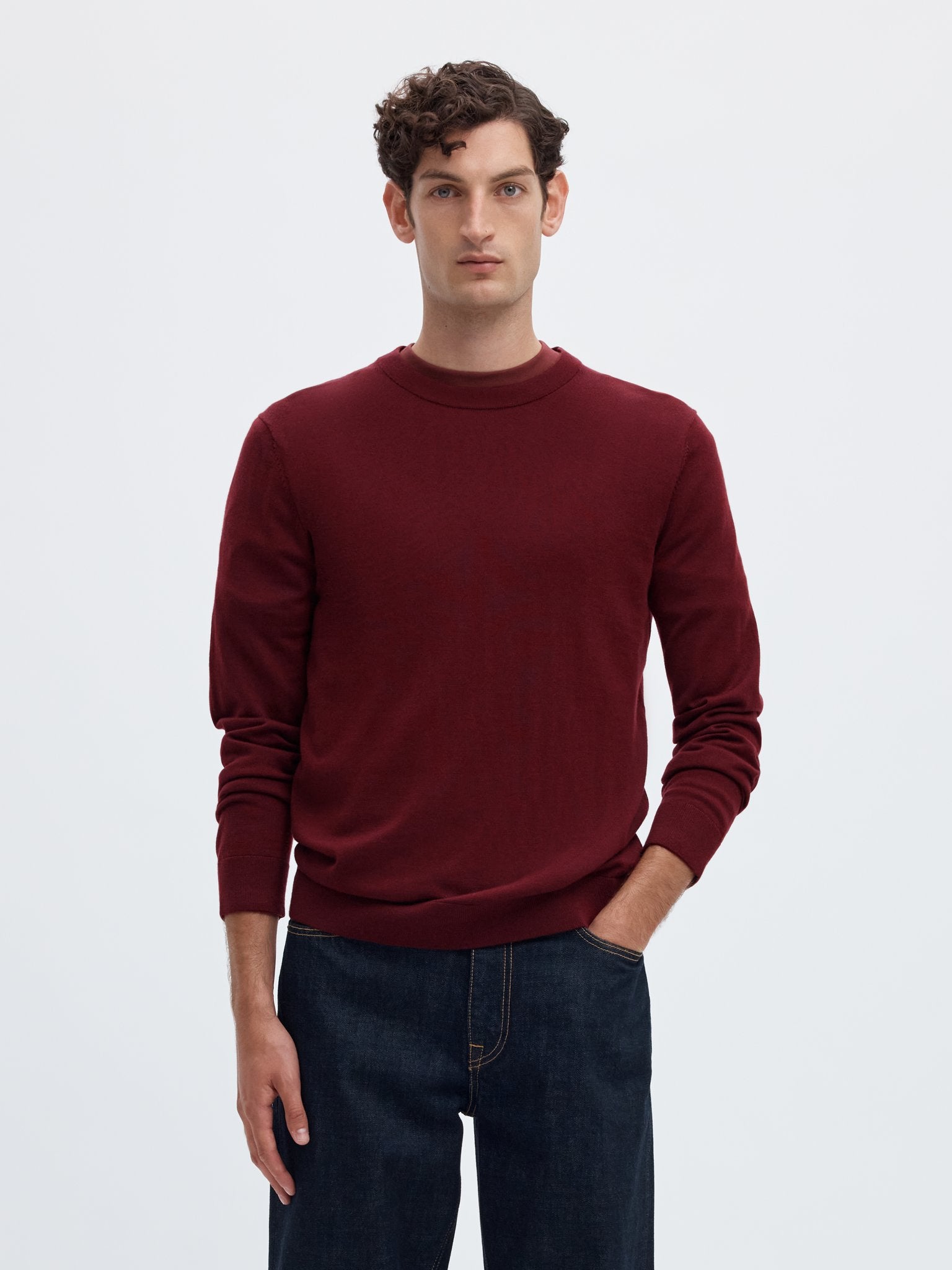 Selected homme Herren Pullover Tawny Po