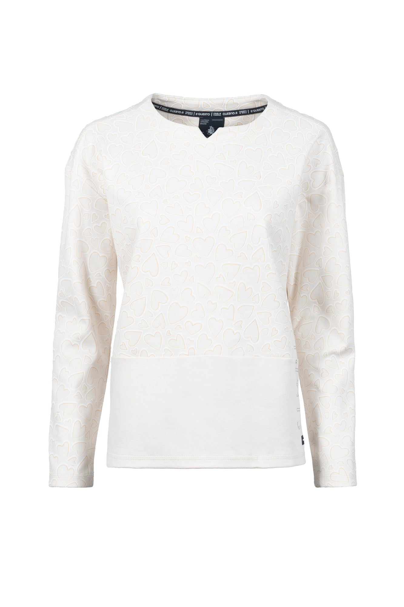 Soquesto Damen Sweatshirts Eierschale