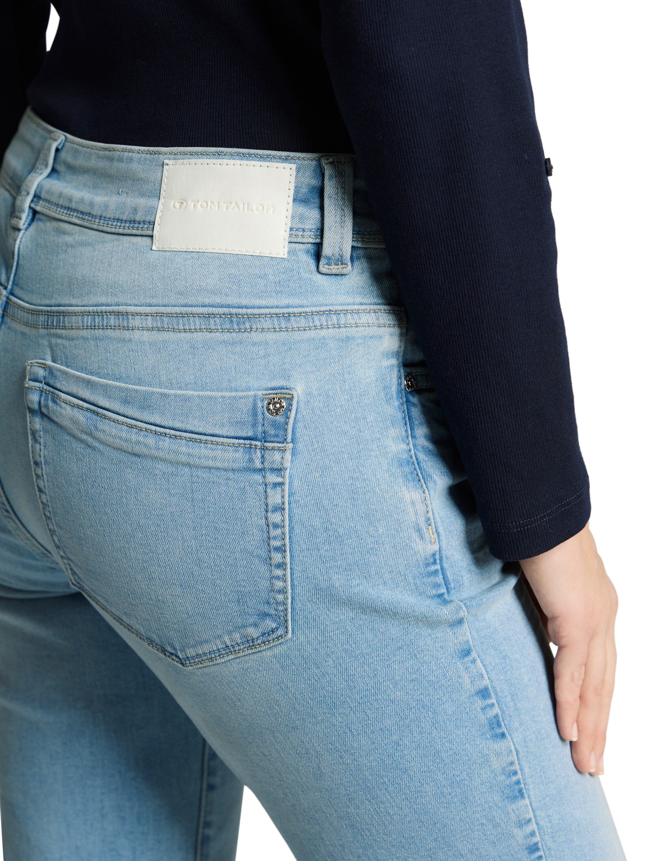 Tom Tailor Damen Jeans Light Stone Blu