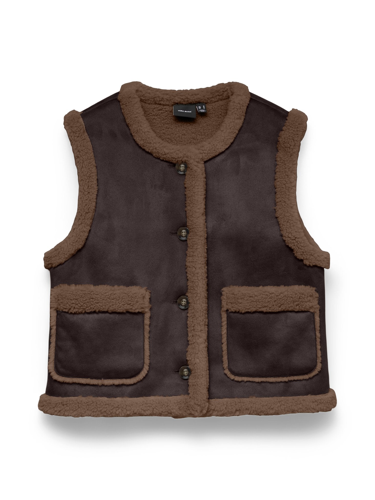 Vero Moda Damen Indoorwesten Chocolate Torte