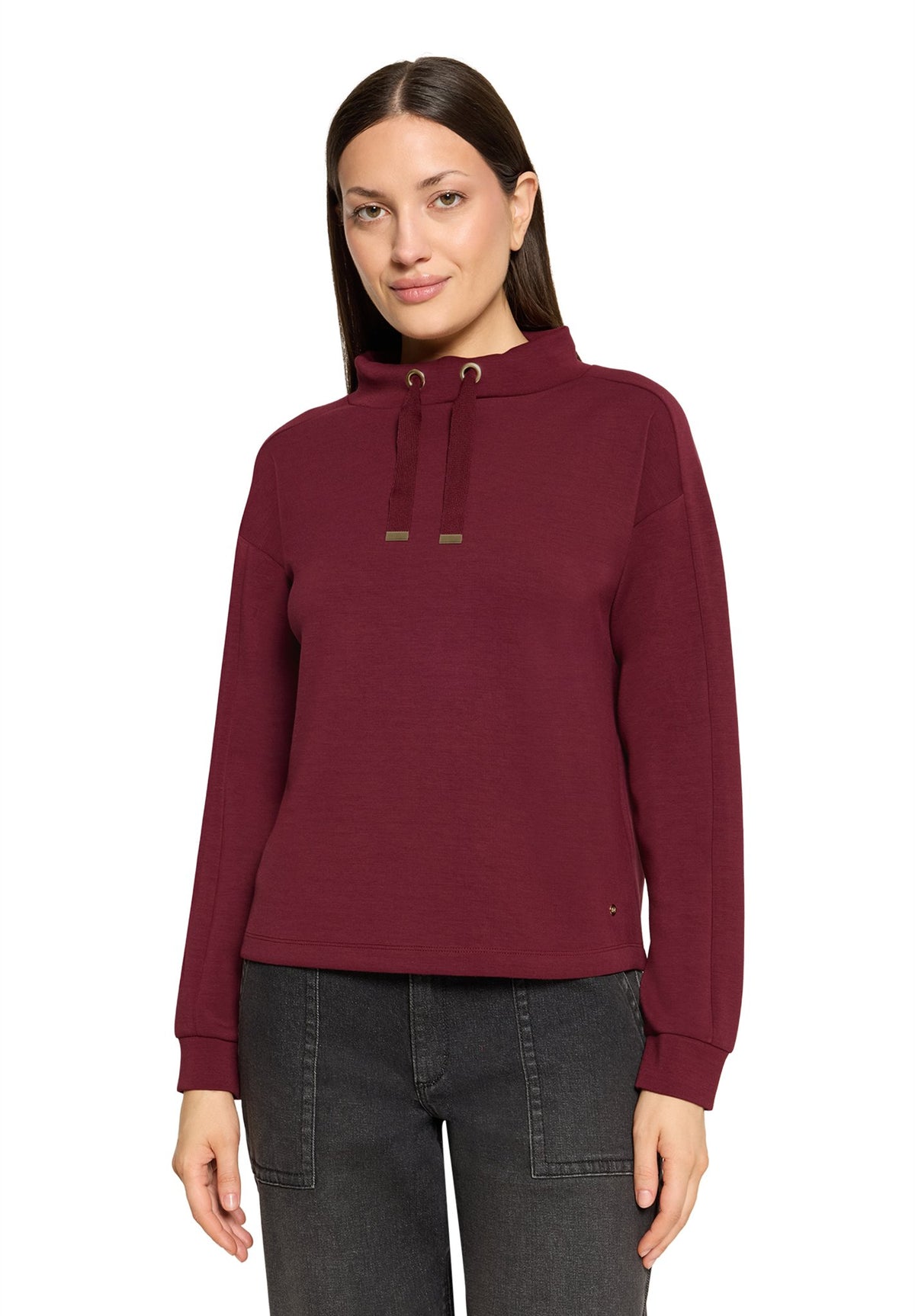Betty & Co Damen Sweatshirts Fall Burgundy