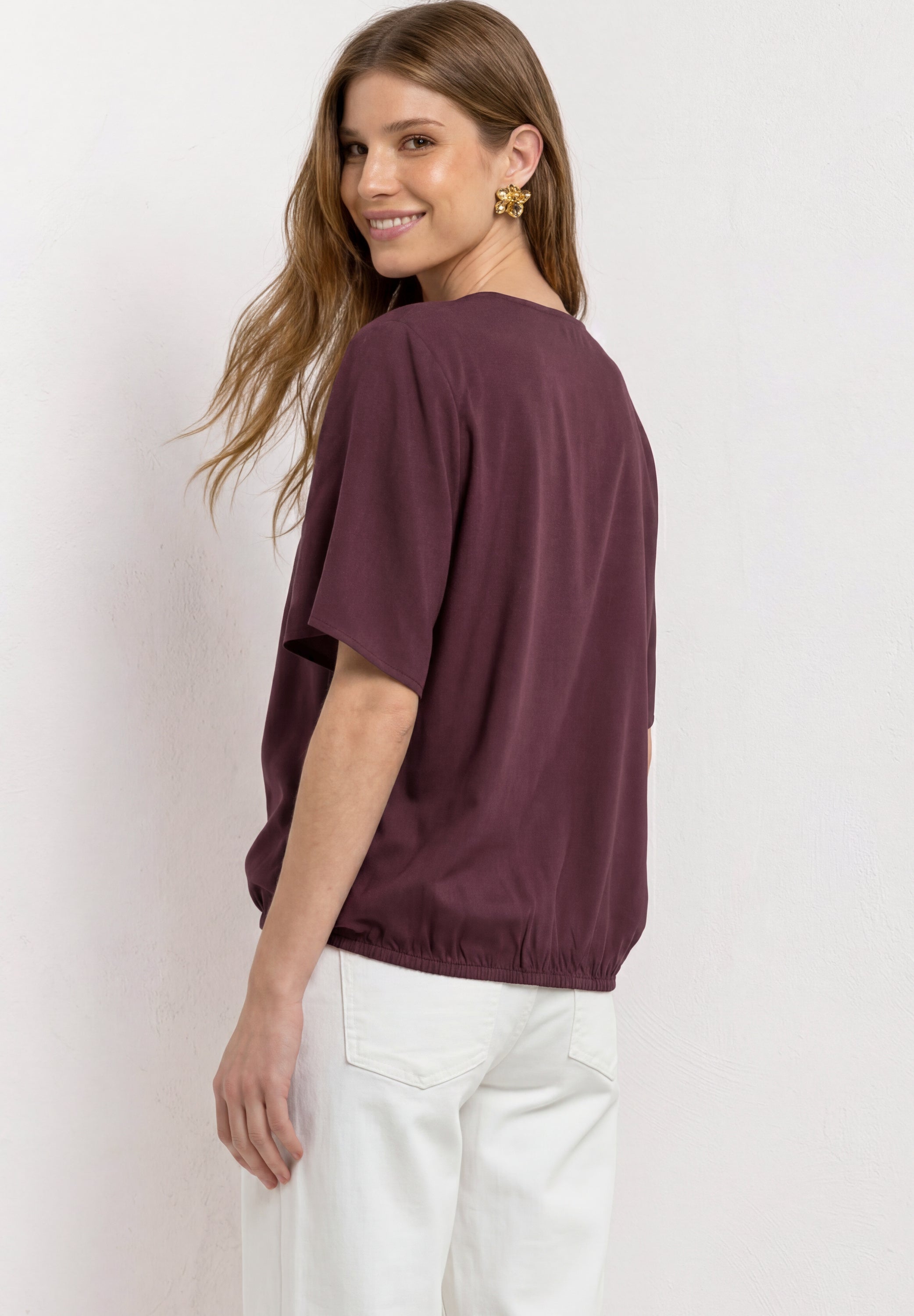 Street One Damen Blusen Rustic Ro