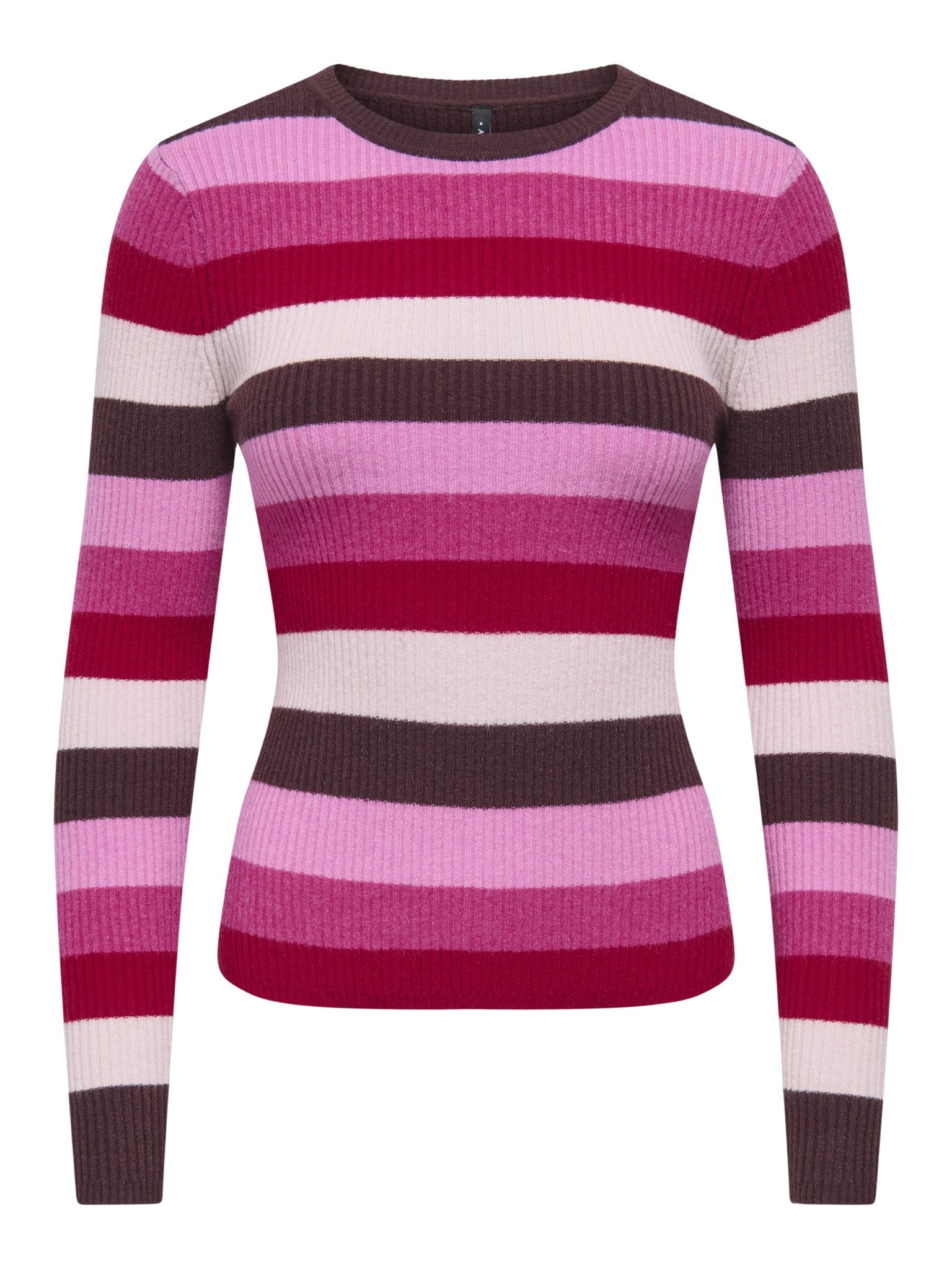 Only Damen Pullover Fudge//Cyclam/