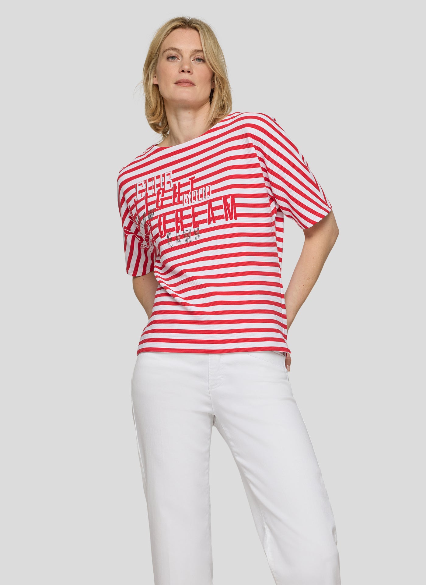 Rabe Damen T-Shirts Koralle