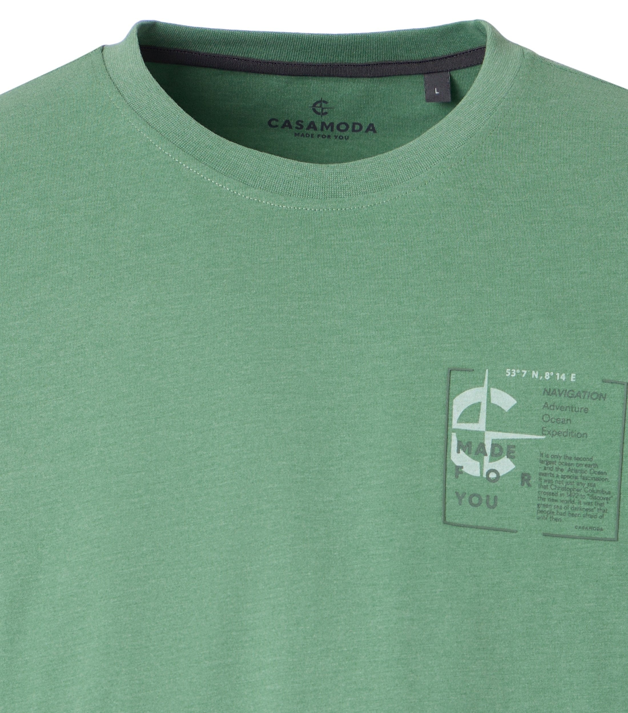 Casa Moda Herren T-Shirts kurz  Tuerkis