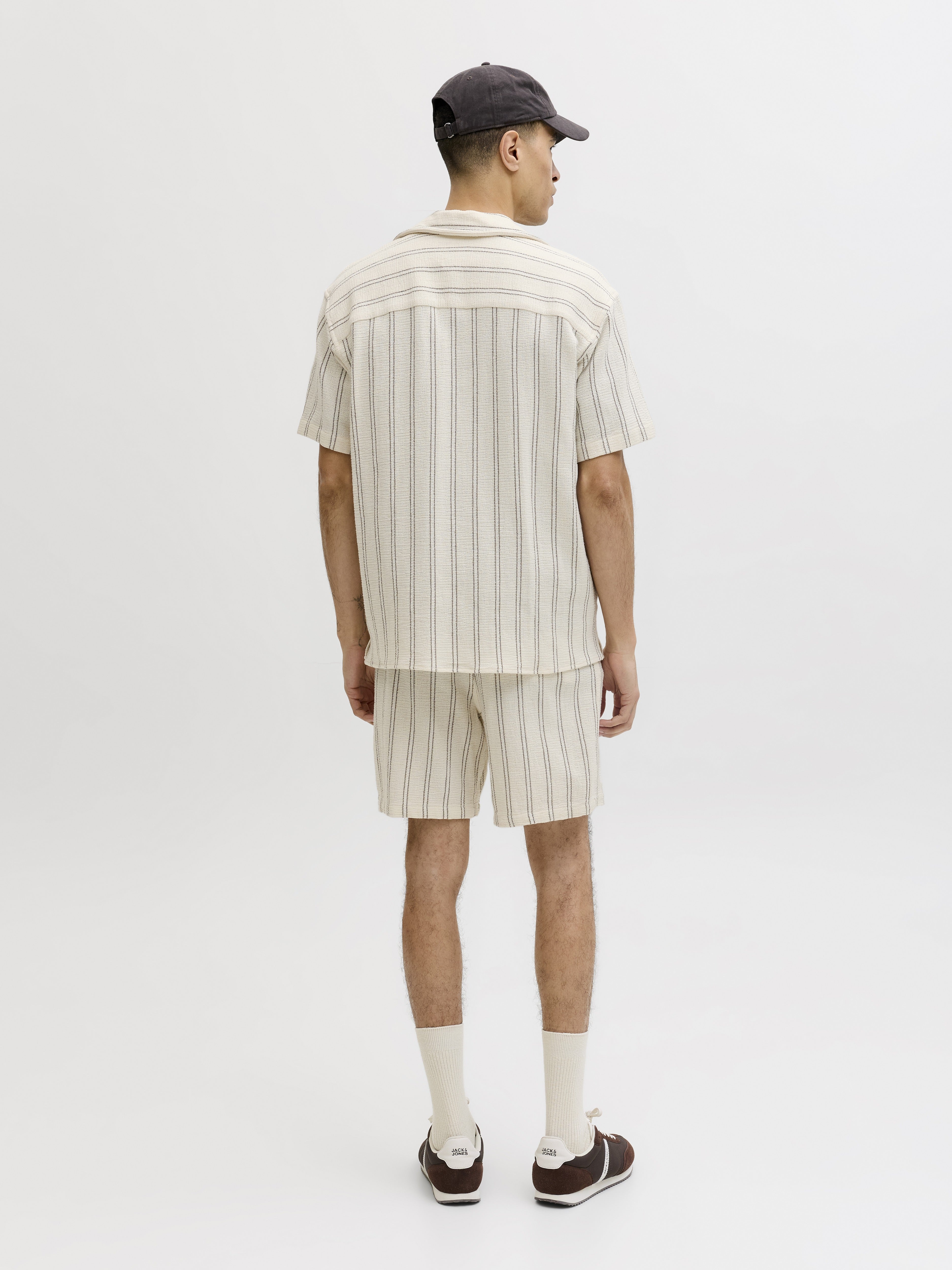 Jack & Jones Herren Hemden lang Antique White/S