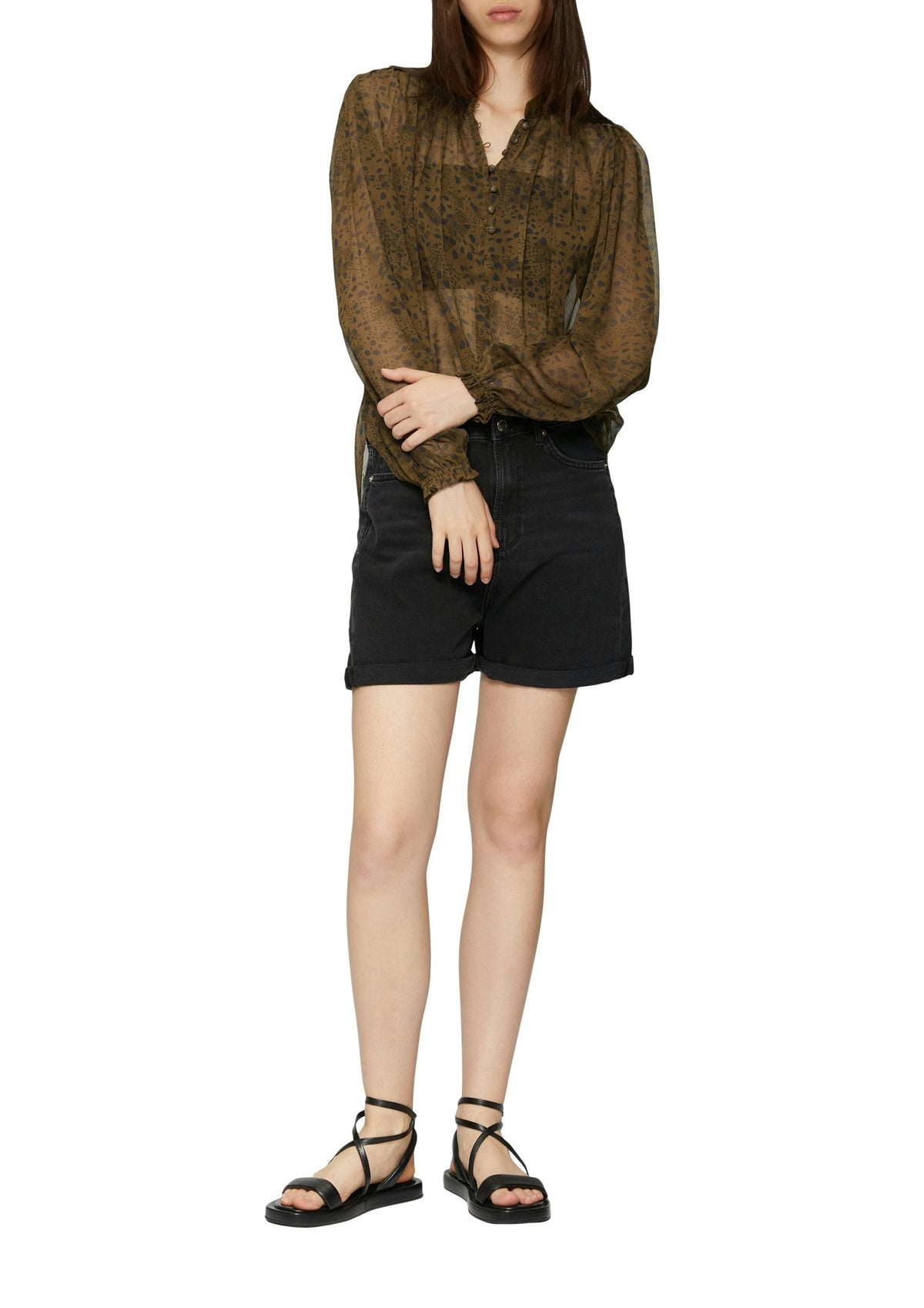 QS by S.Oliver Damen Blusen A Green
