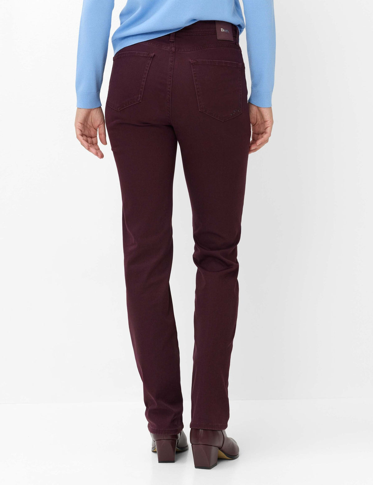Brax Damen Hosen Blackberry Viol