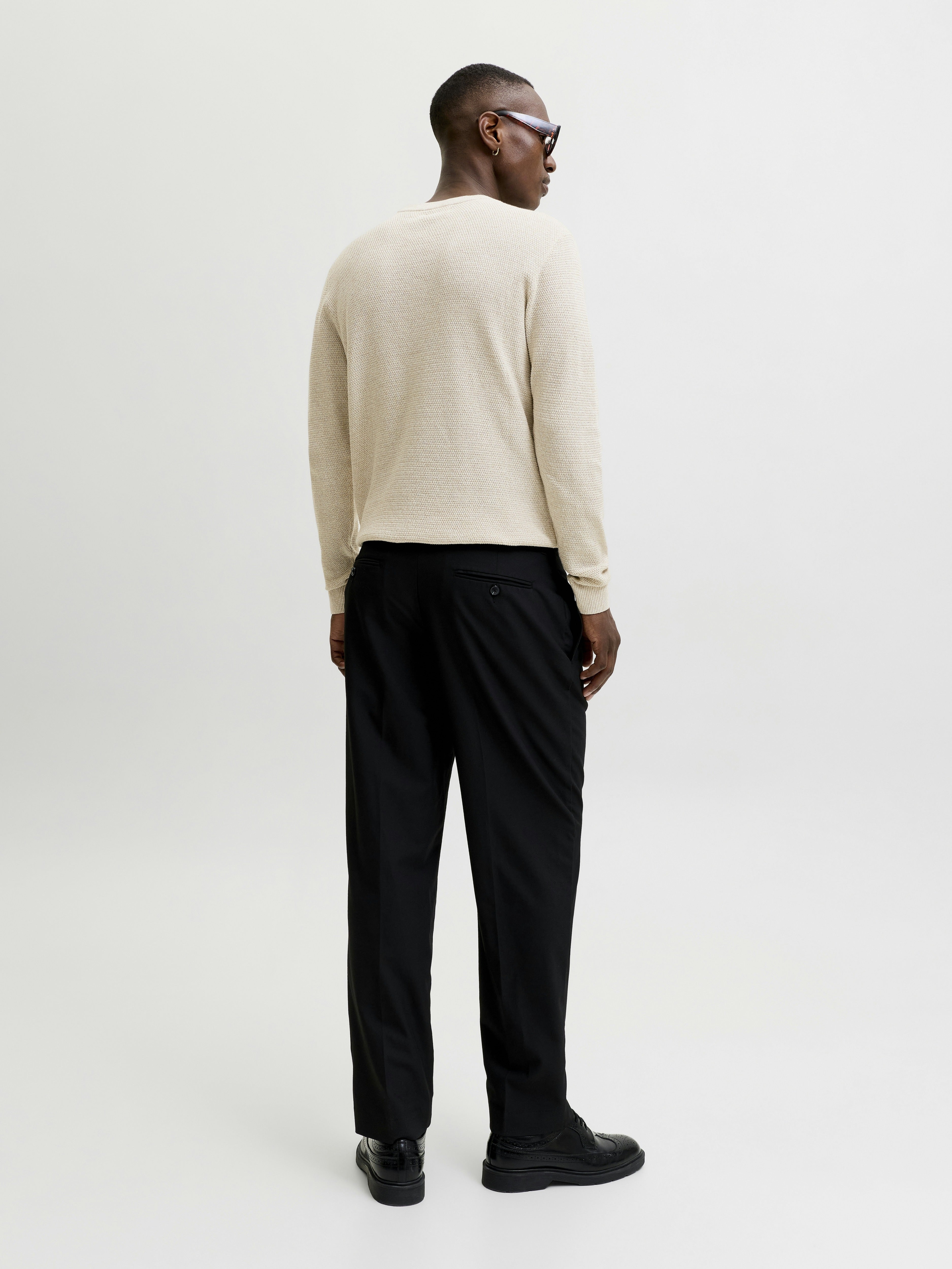 Jack & Jones Herren Pullover Greige/Twist