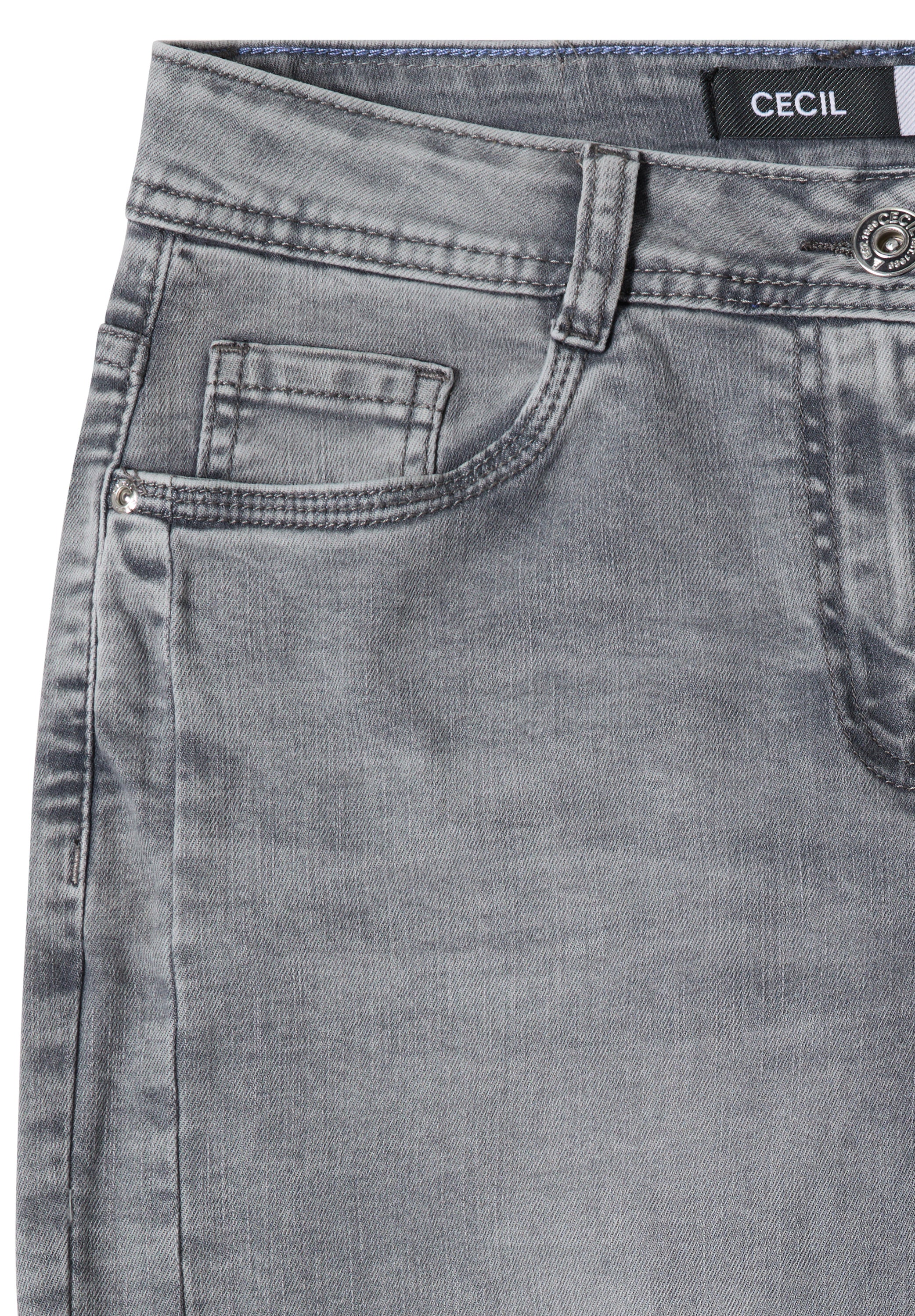 Cecil Damen Hosen  Light Gre