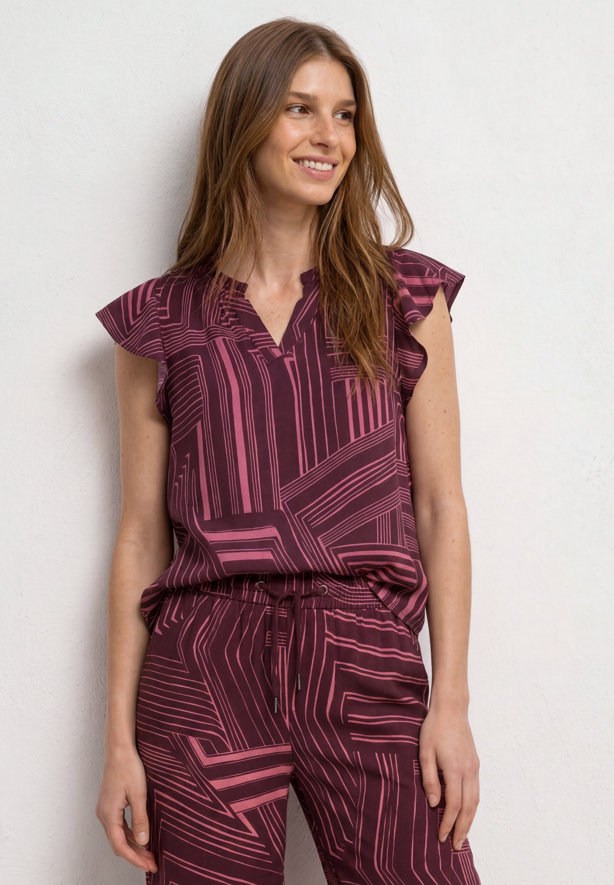 Street One Damen Blusen Blush Ber