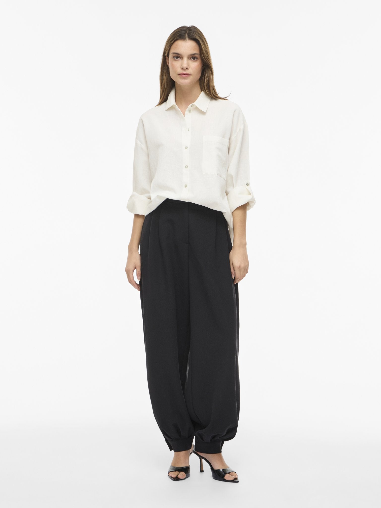 Vila Damen Blusen Snow White