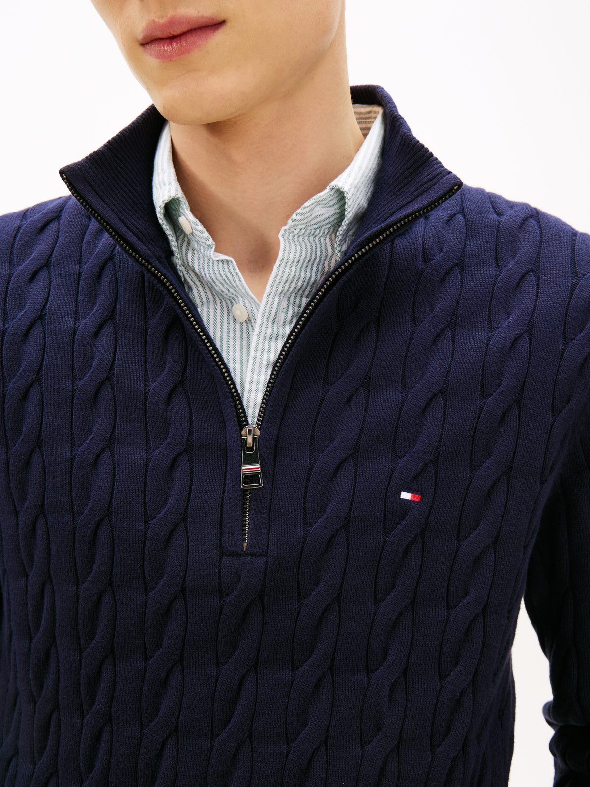 Tommy Hilfiger Herren Pullover Dw Blue