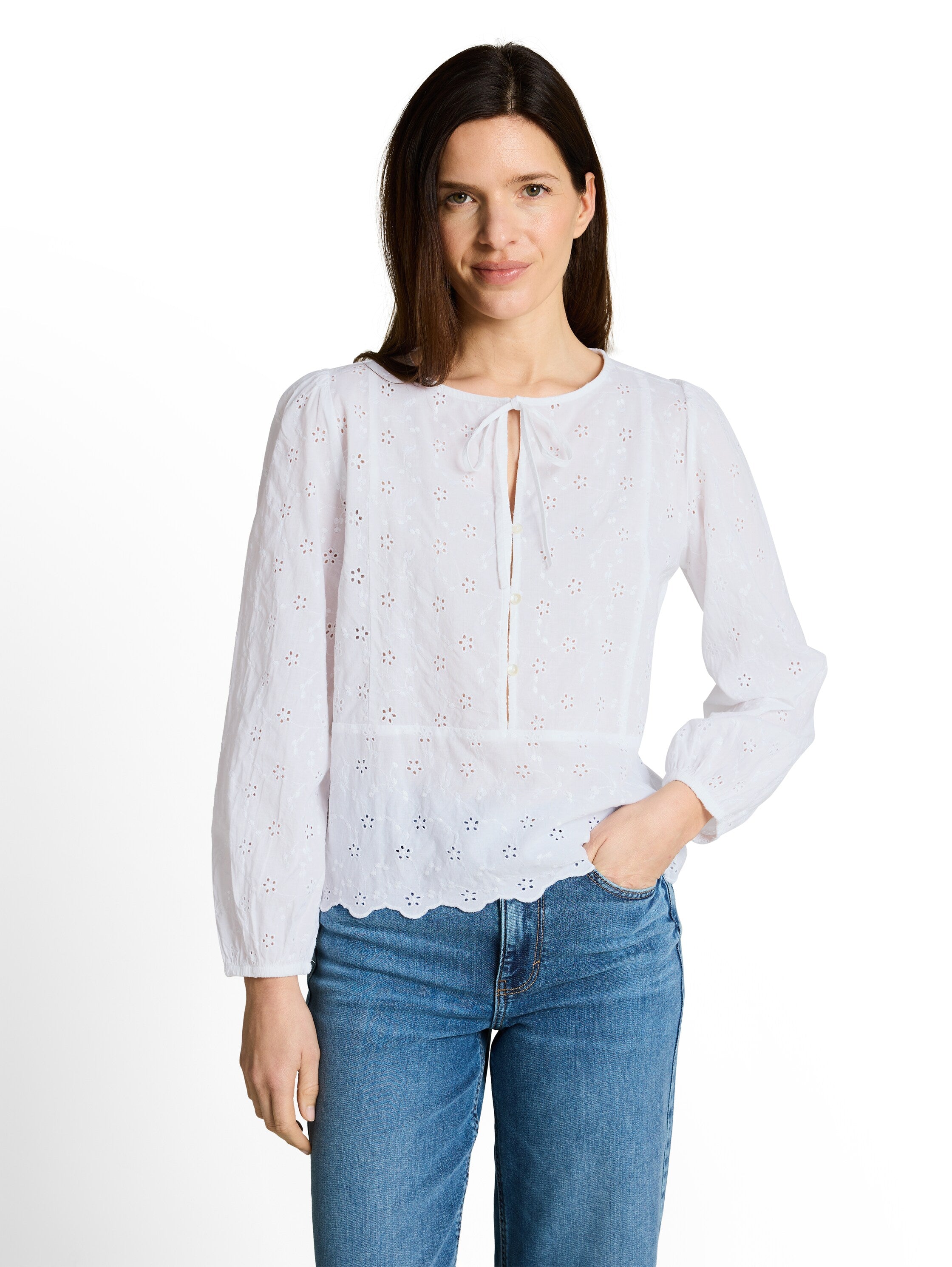 Tom Tailor Damen Blusen White
