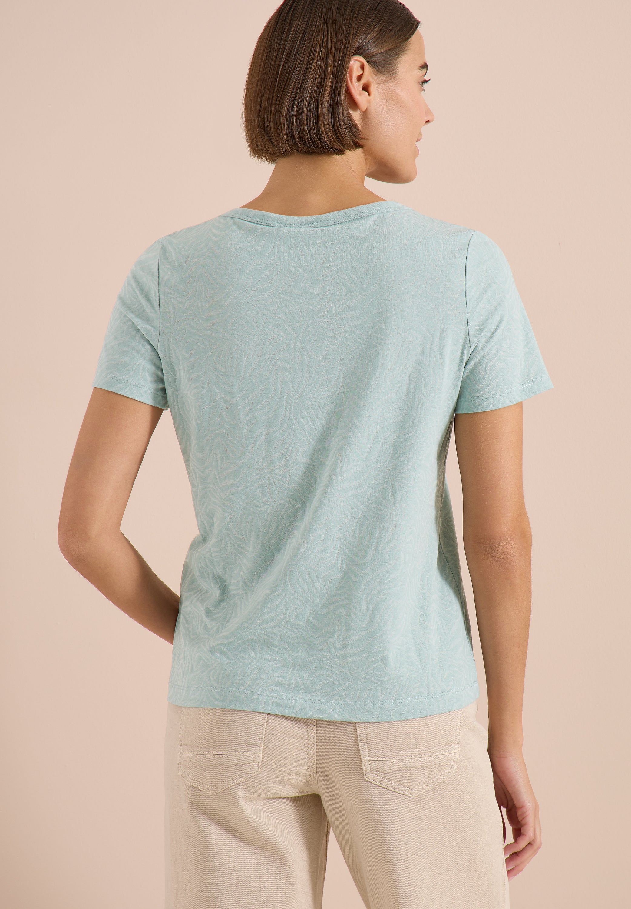 Cecil Damen T-Shirts Crystal M