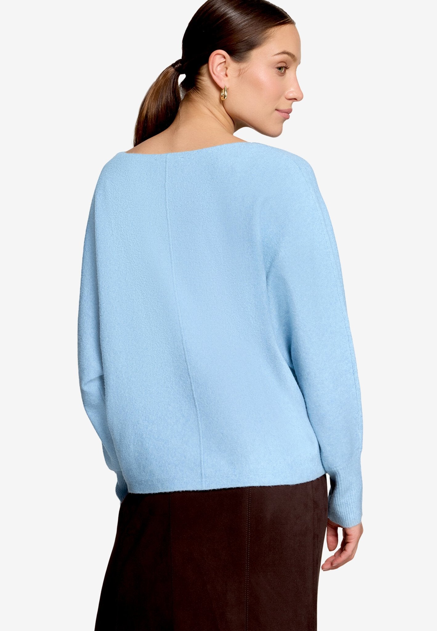 Zero Damen Pullover Ashley Blue Mel