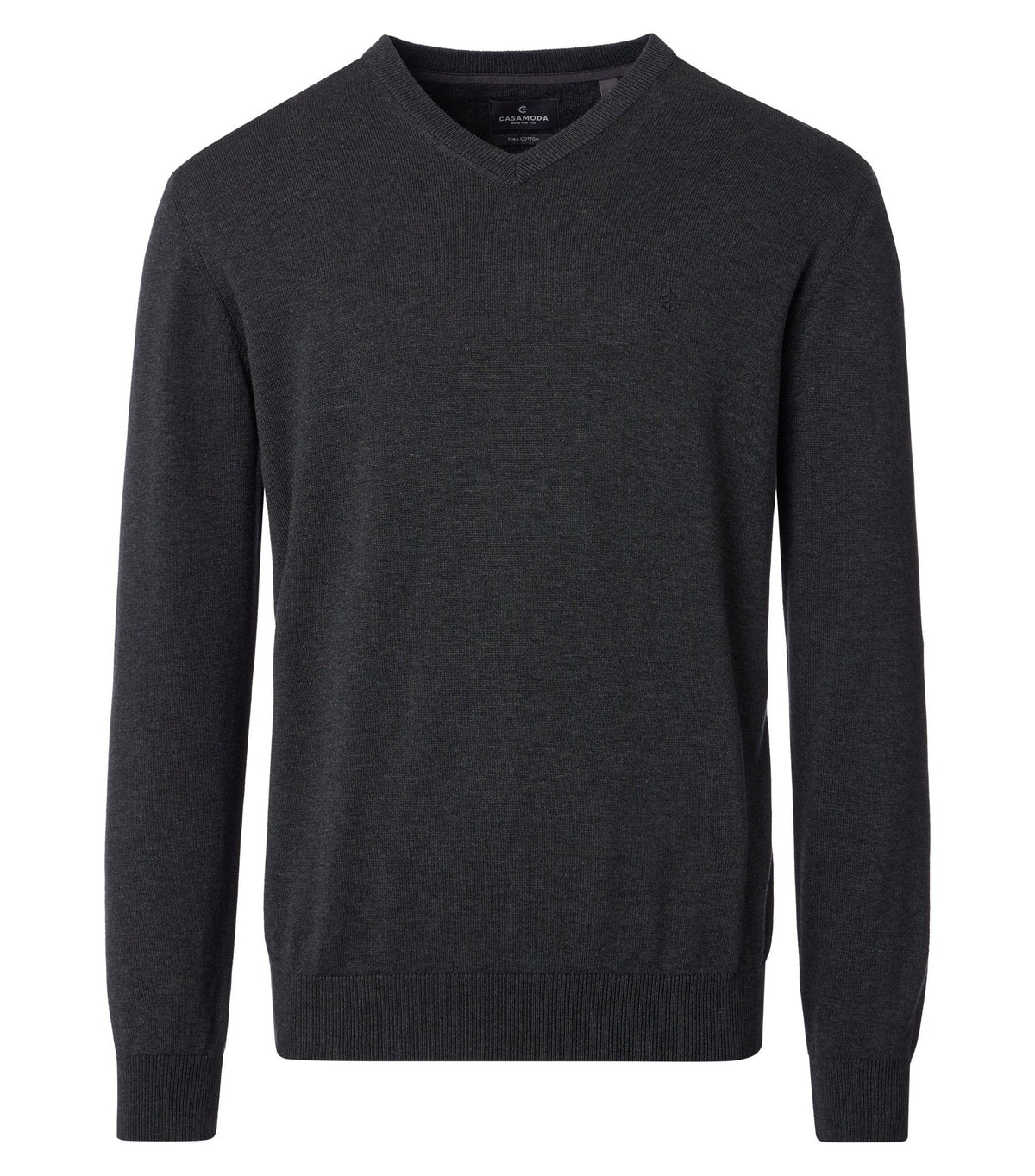 Casa Moda Herren Pullover  Anthrazit