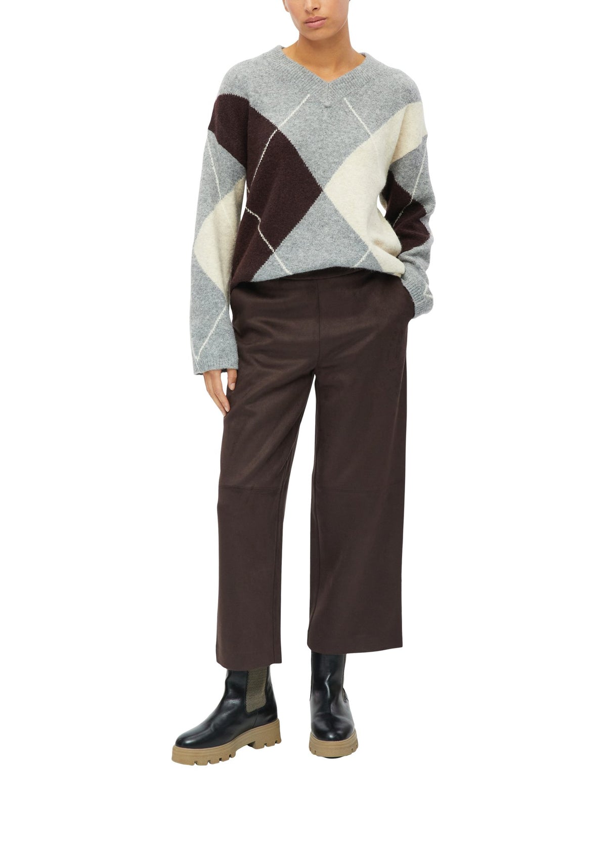 S. Oliver red Damen Shorts  Brown