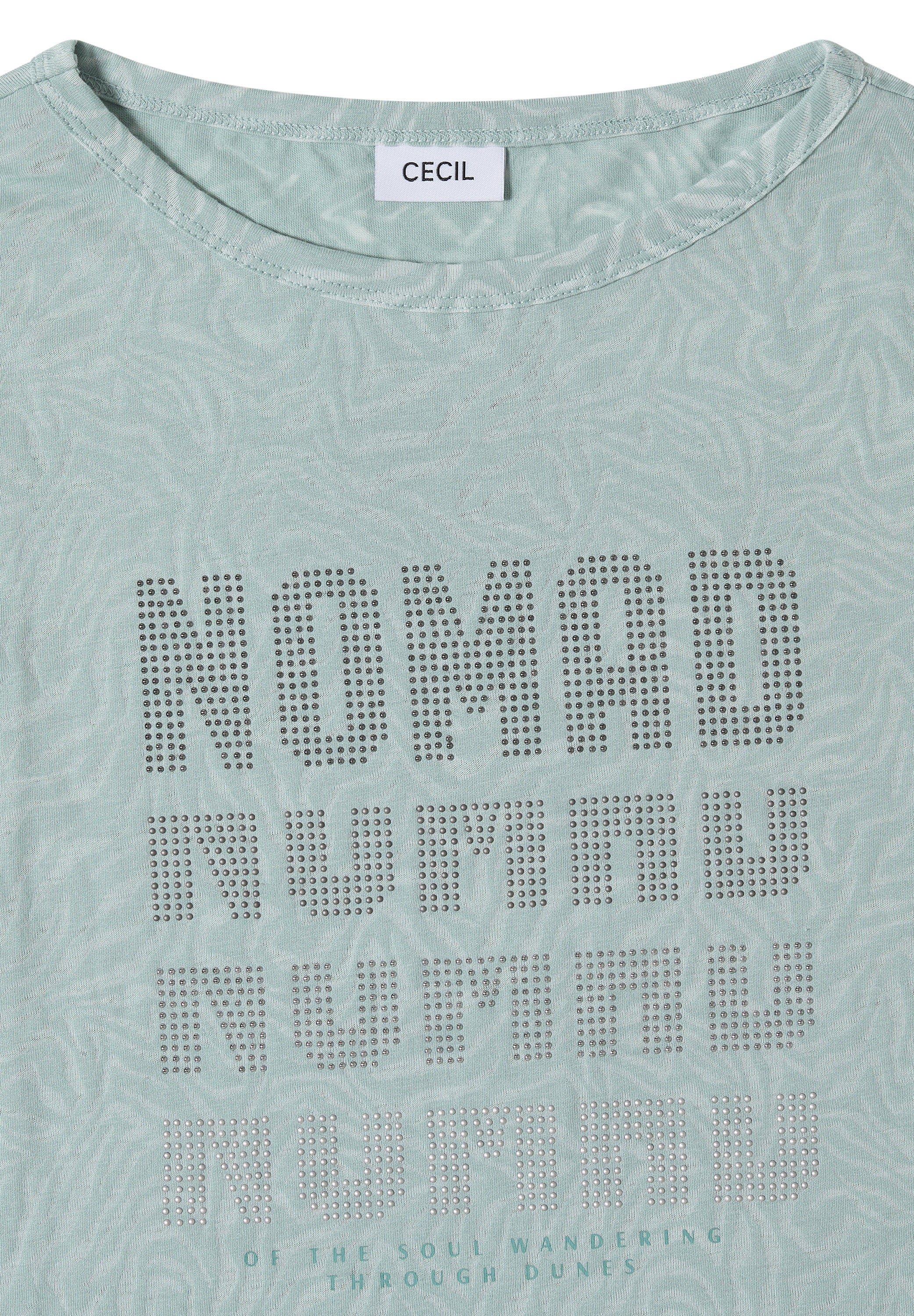 Cecil Damen T-Shirts Crystal M