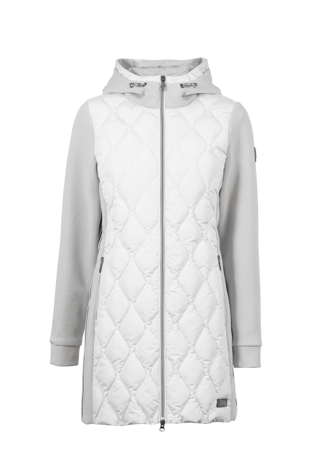 Soquesto Damen Mantel Kiesel