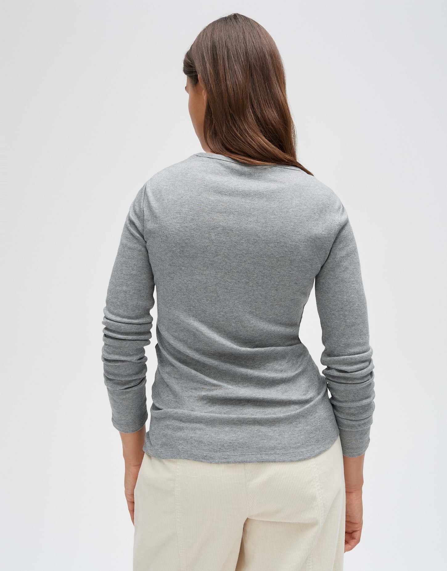 Opus Damen T-Shirts Easy Grey