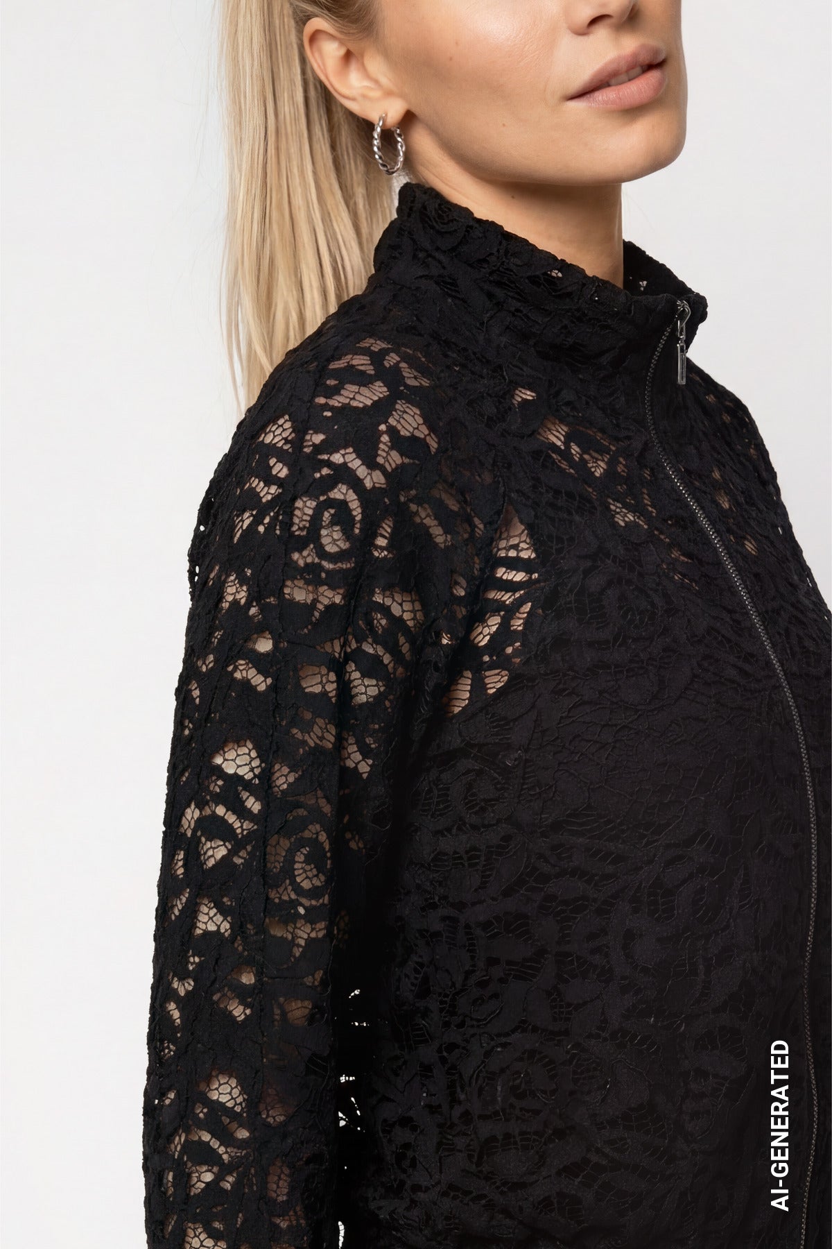 Monari Damen Strickjacken Schwarz