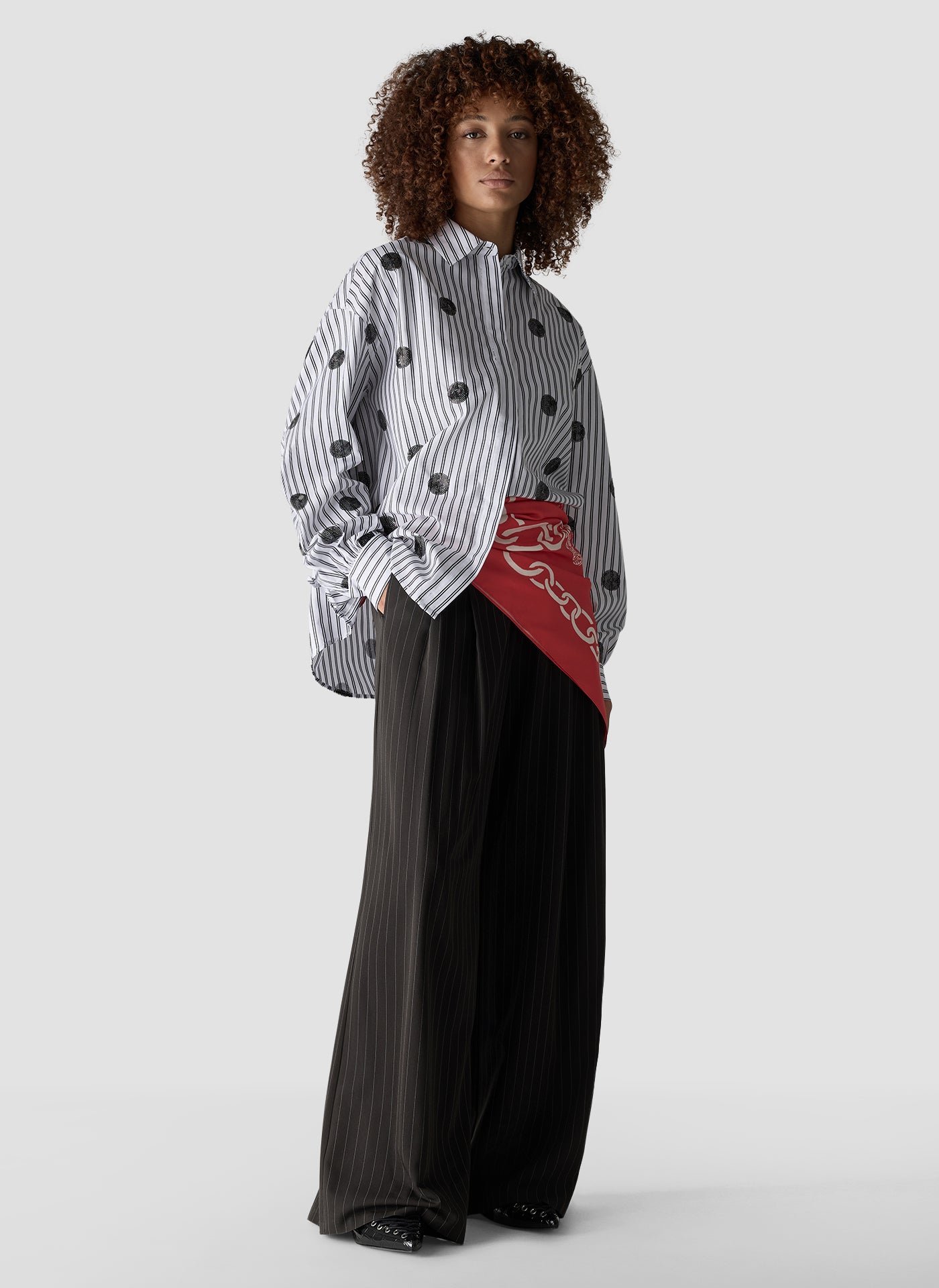 Le Comte Damen Hosen Schwarz