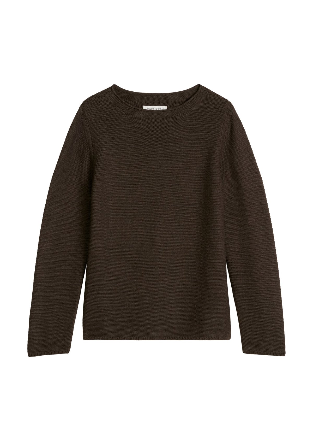 Marc O'Polo Damen Pullover Stone Brown Mel