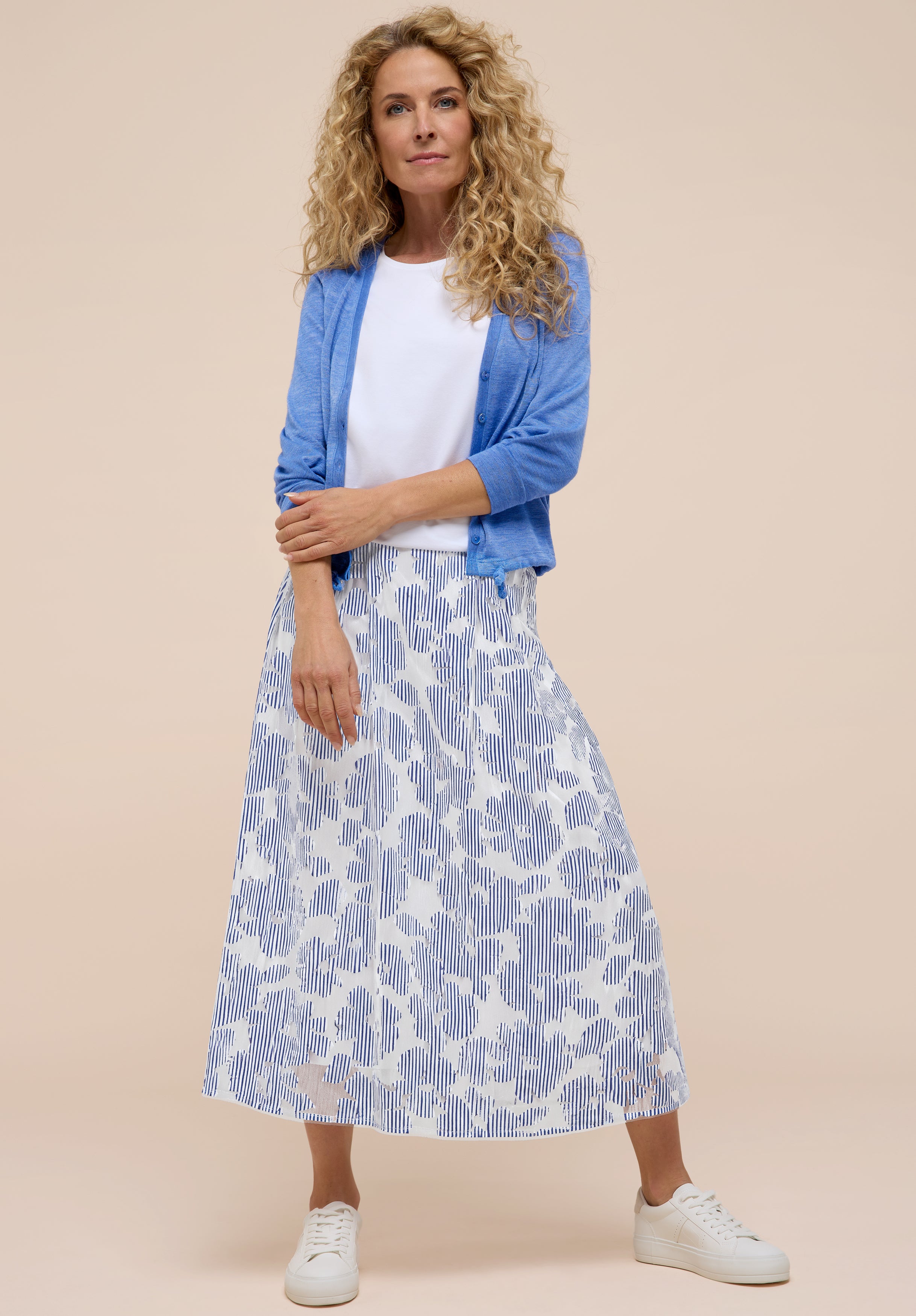 Bianca Damen Rock Blue Mix