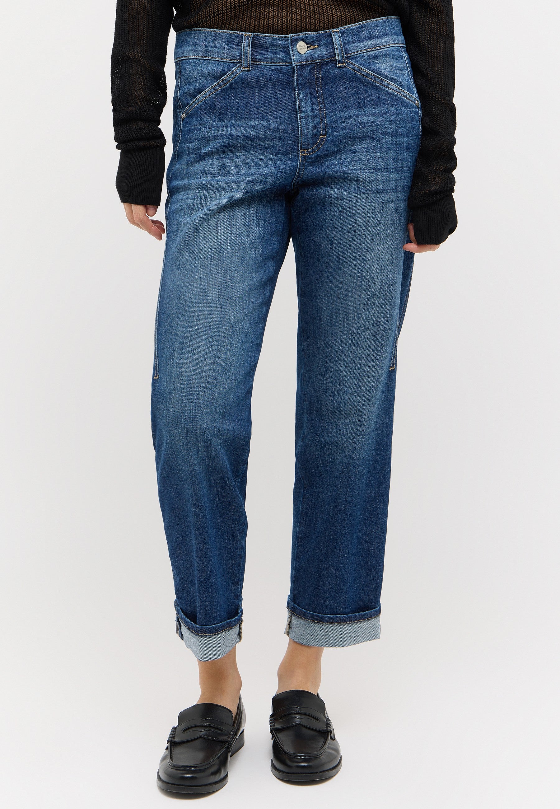 Angels Damen Jeans  Mid Blue U