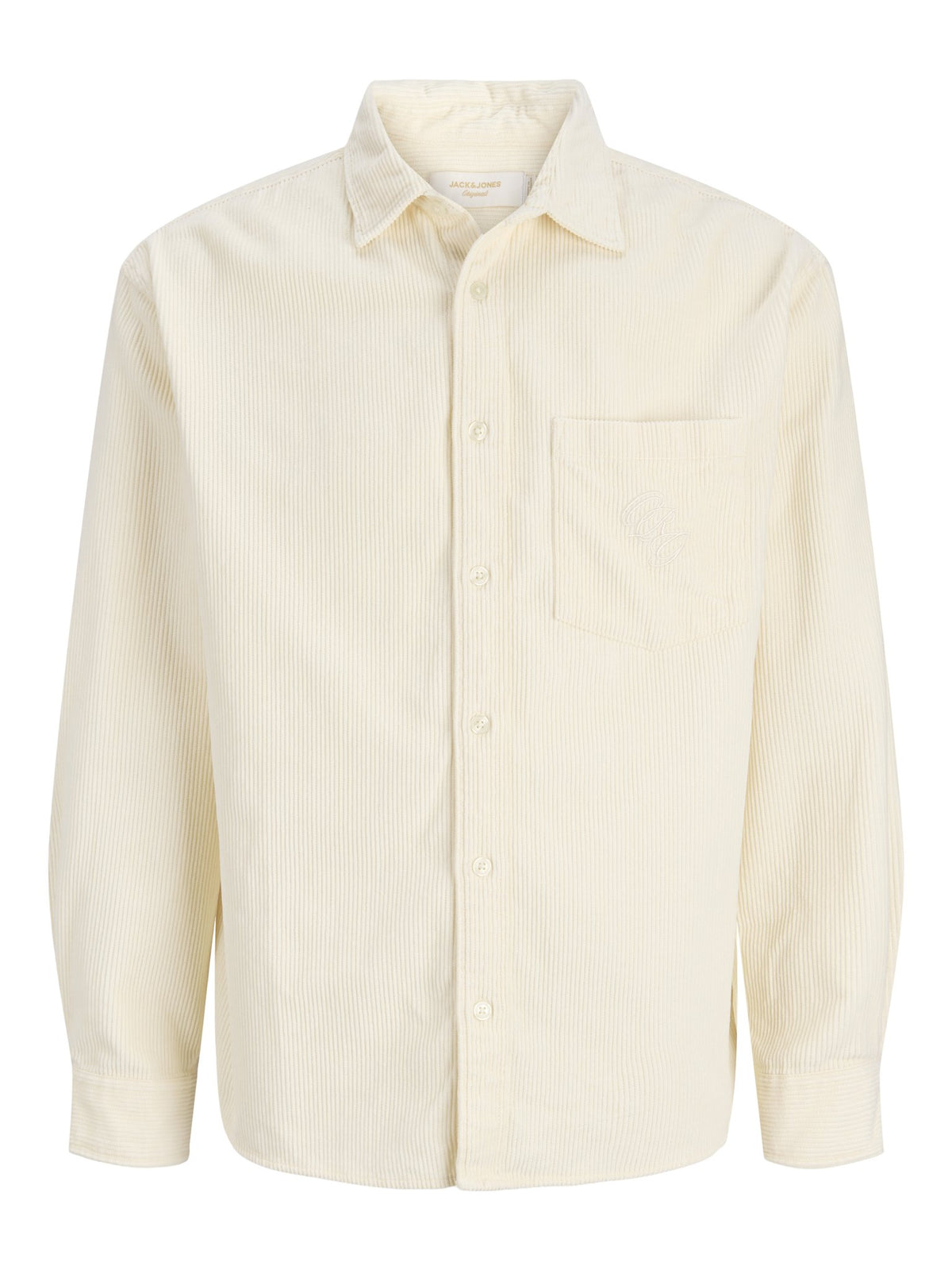 Jack & Jones Herren Hemden lang Antique White