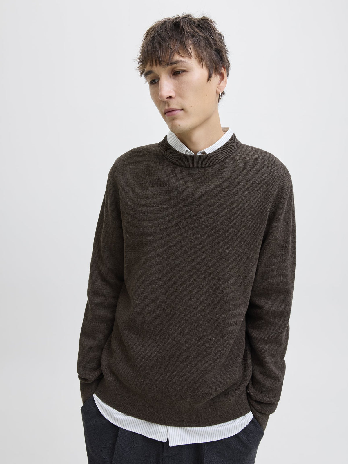 Jack & Jones Herren Pullover Delicioso/Melan