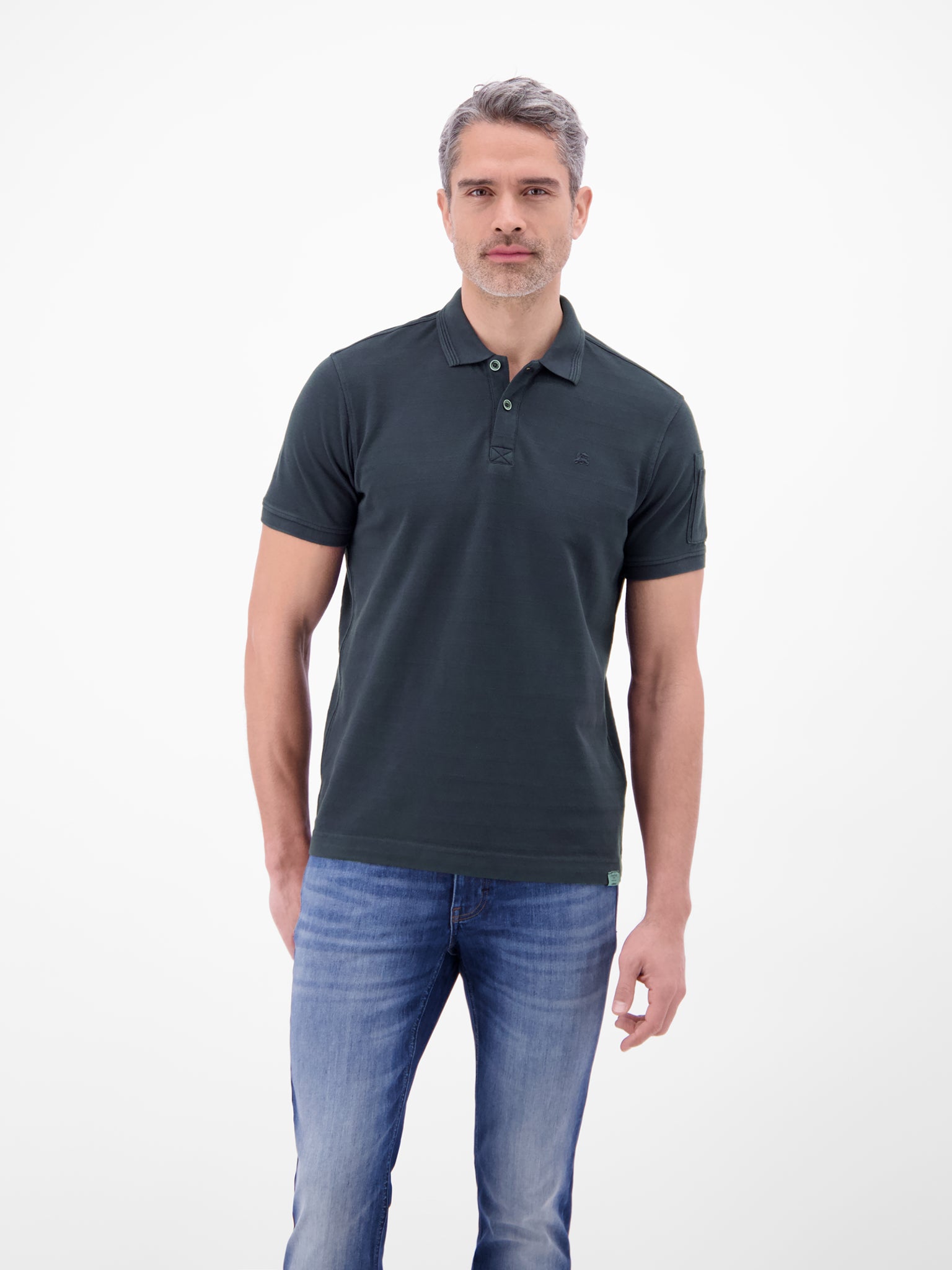 Lerros Herren Polo-Shirts Classic Navy