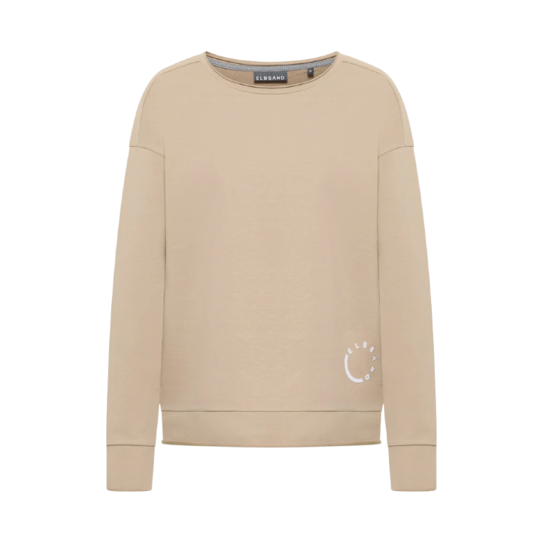 Elbsand Damen Sweatshirts  Camel