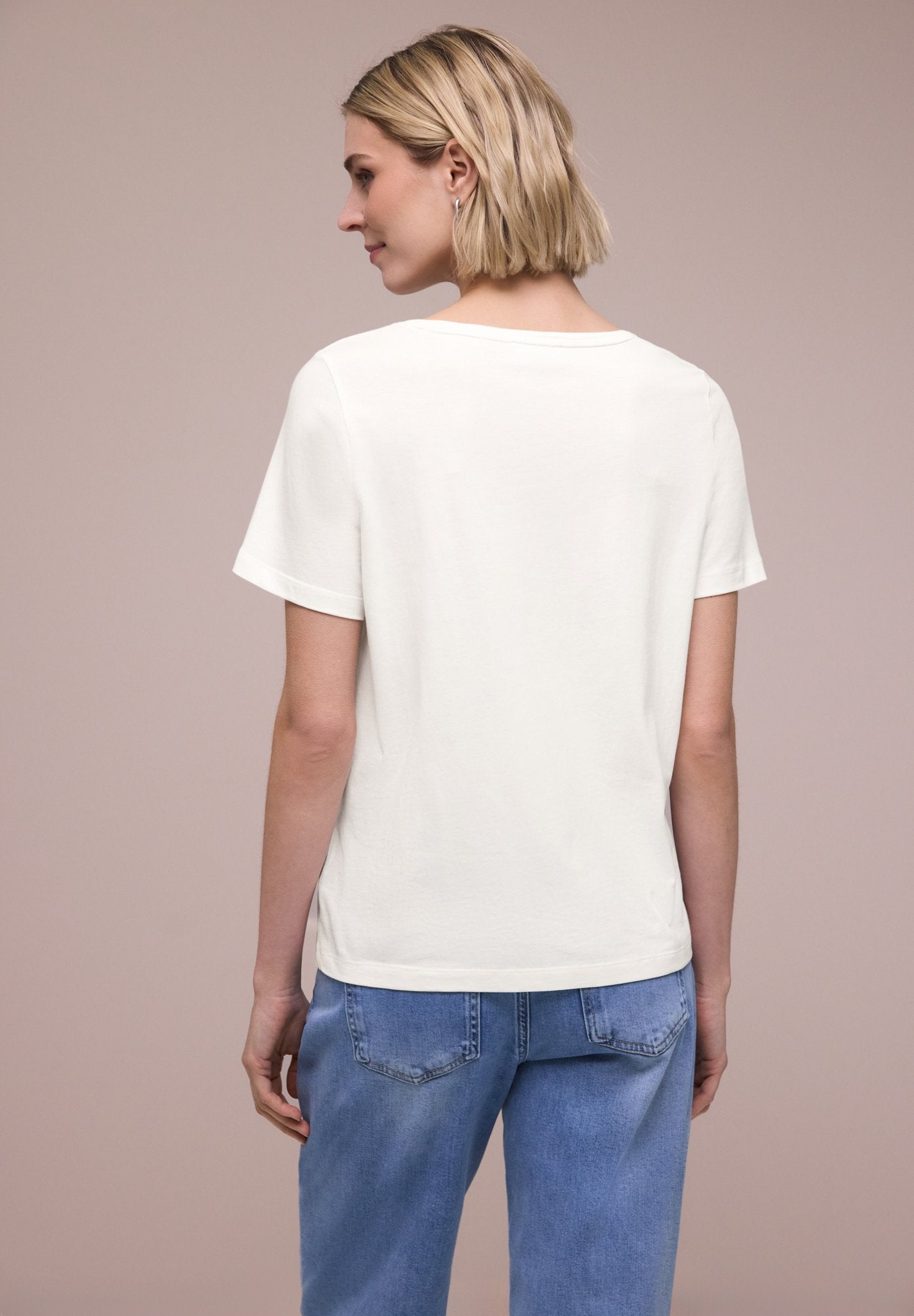 Street One Damen T-Shirts  Off White