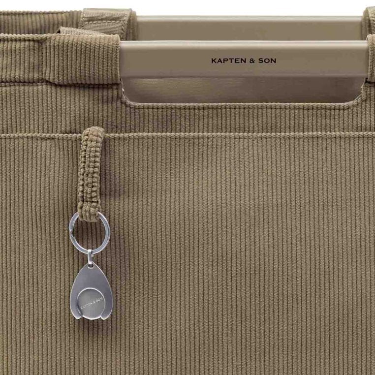 Vaasa Shopping Basket - Dusty Khaki