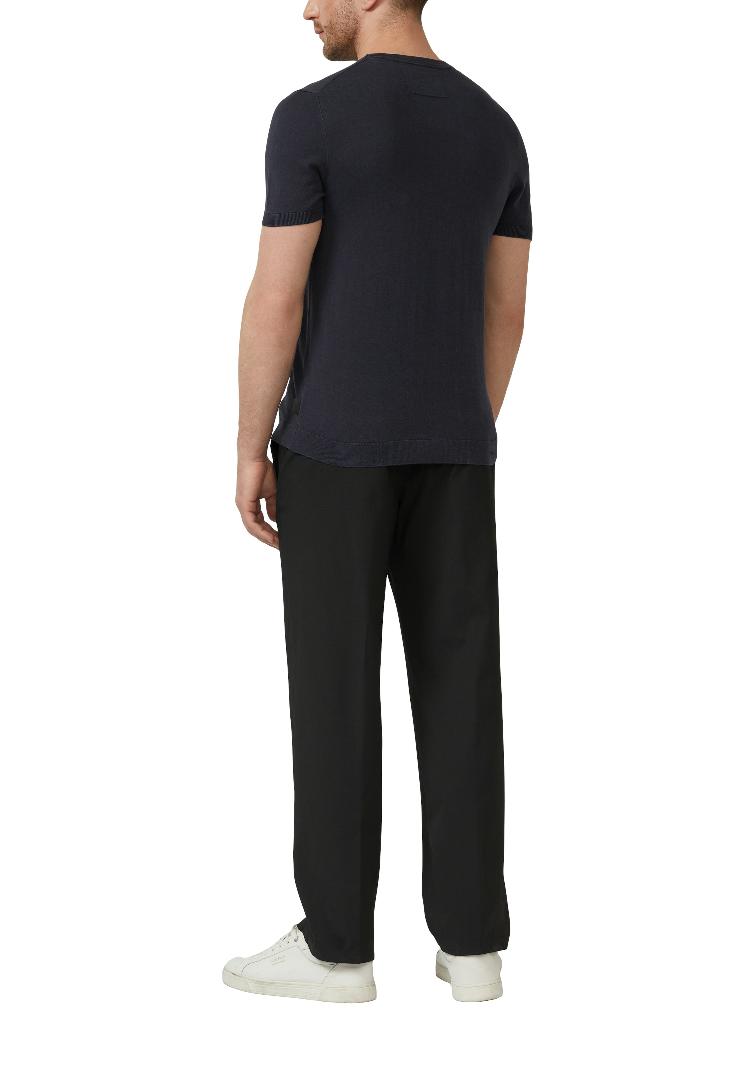 S. Oliver black Herren Pullover Blue