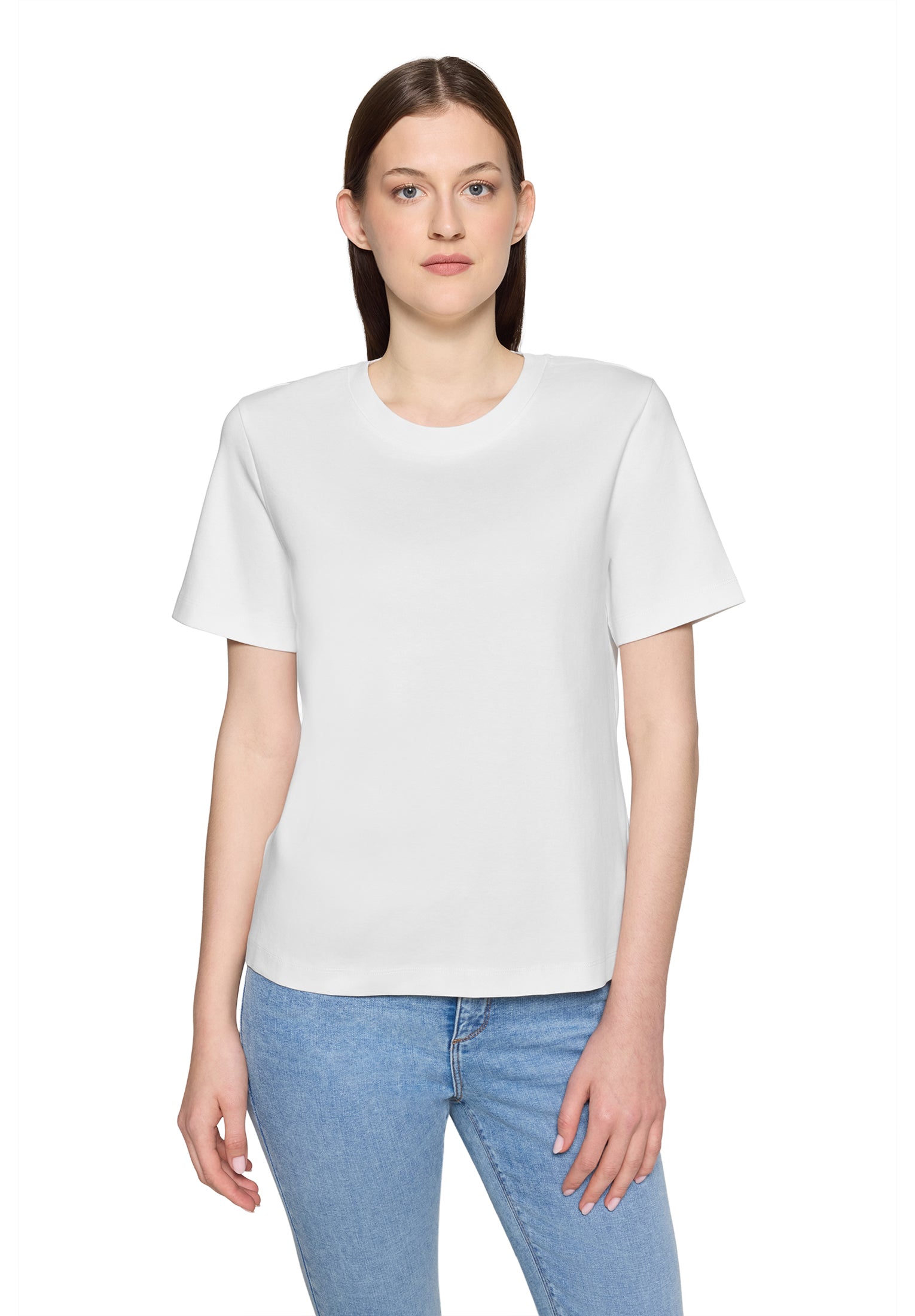 Betty & Co Damen T-Shirts Offwhite