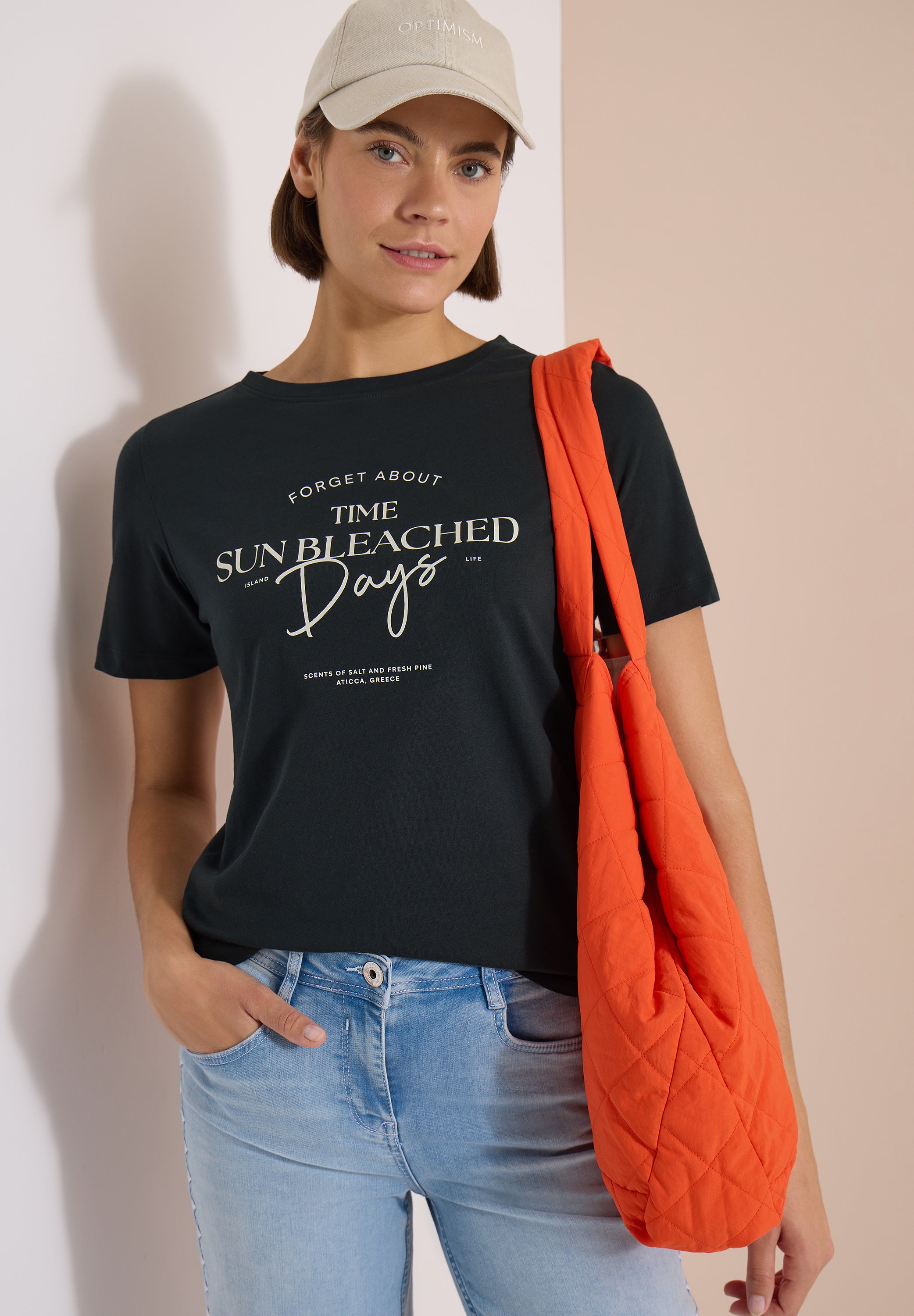 Cecil Damen T-Shirts  Palm Bree