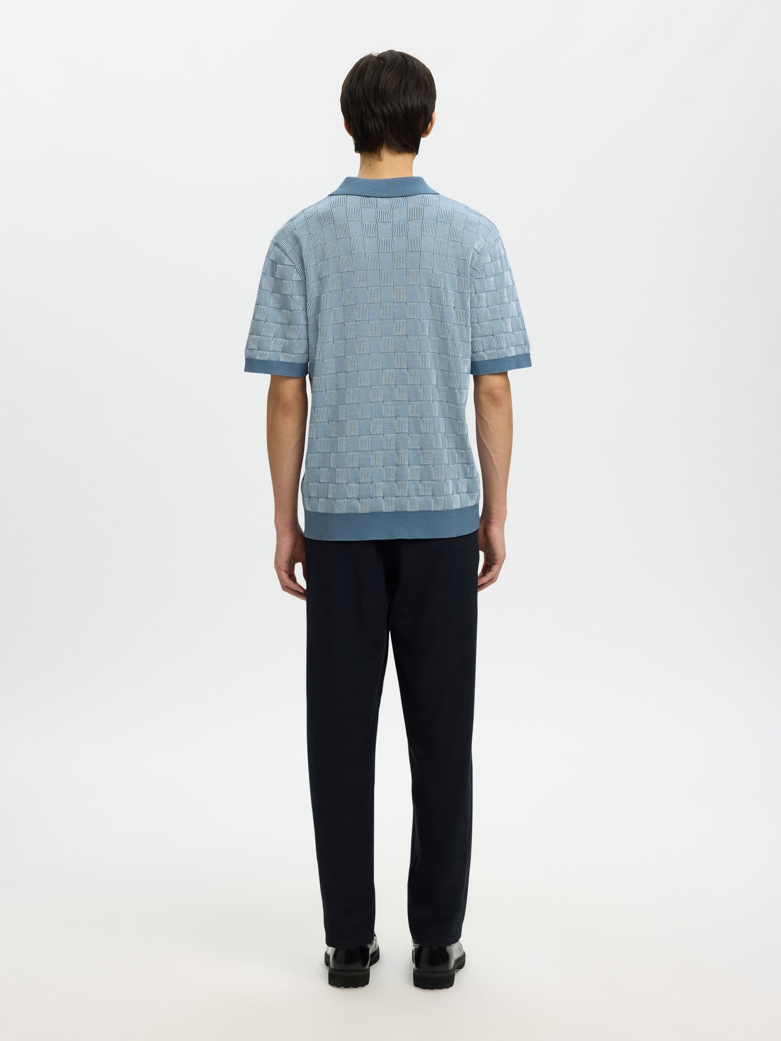 Selected homme Herren Polo-Shirts Blue