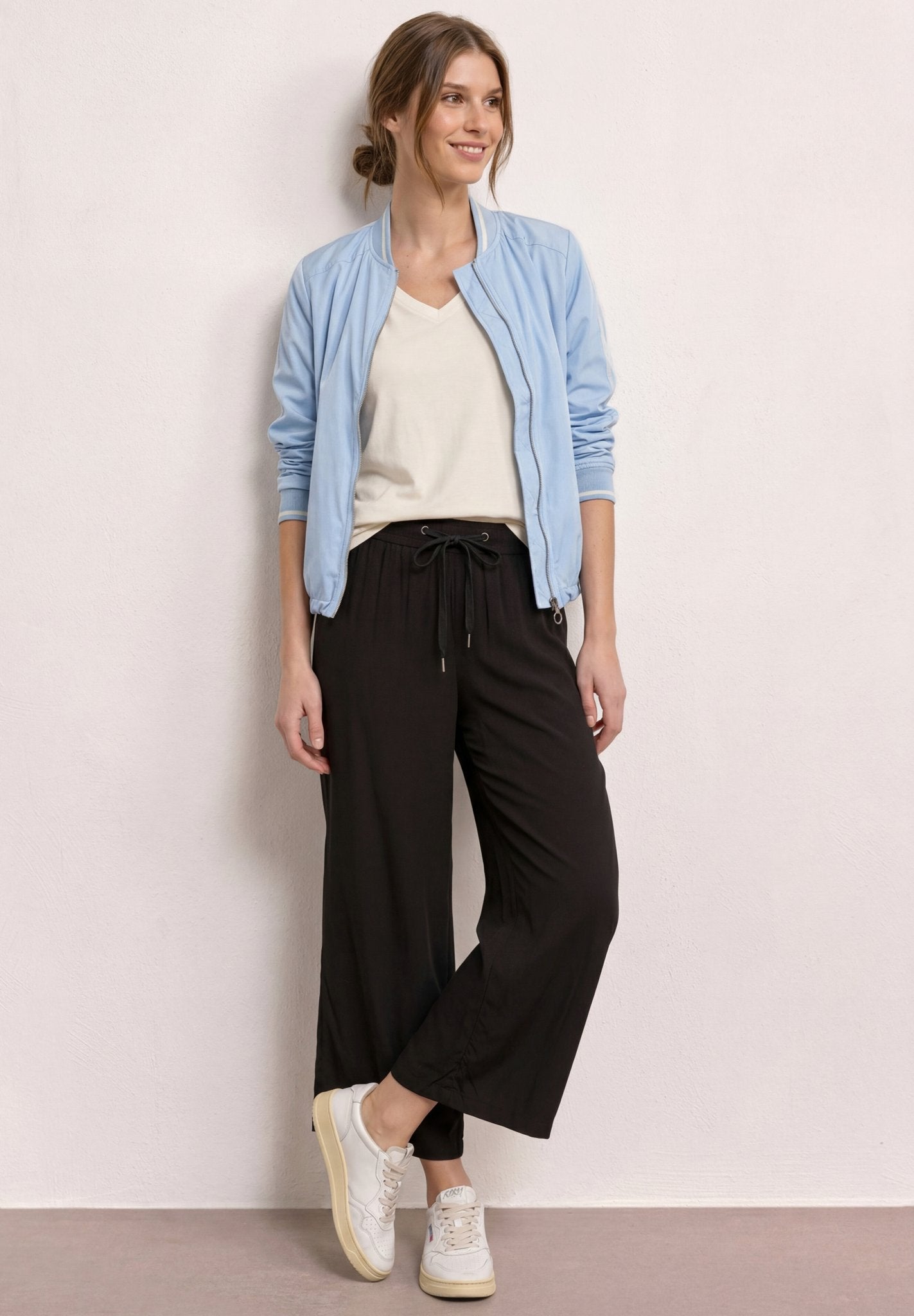Street One Damen Hosen  Black