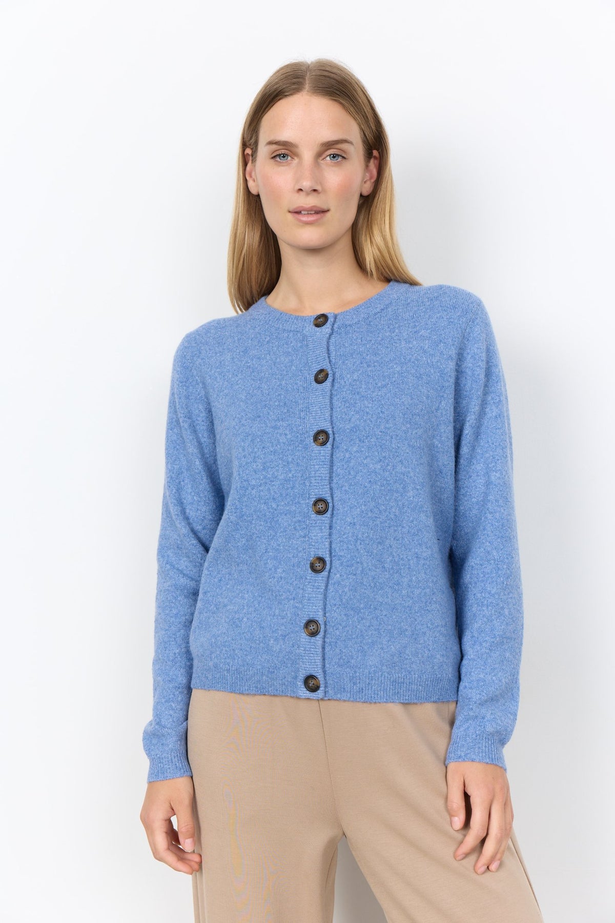 Soya Concept Damen Strickjacken Tempest Melange