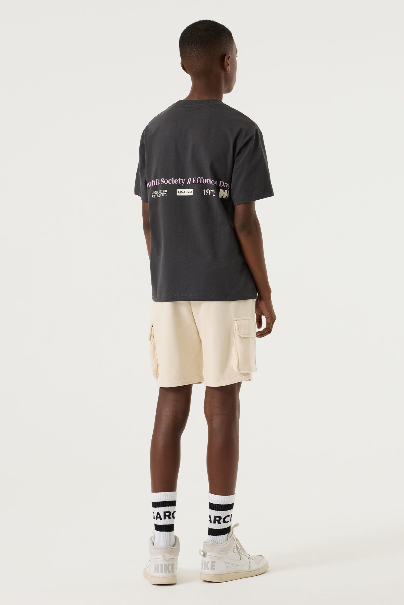 Garcia Jungen T-Shirts Dark Grey