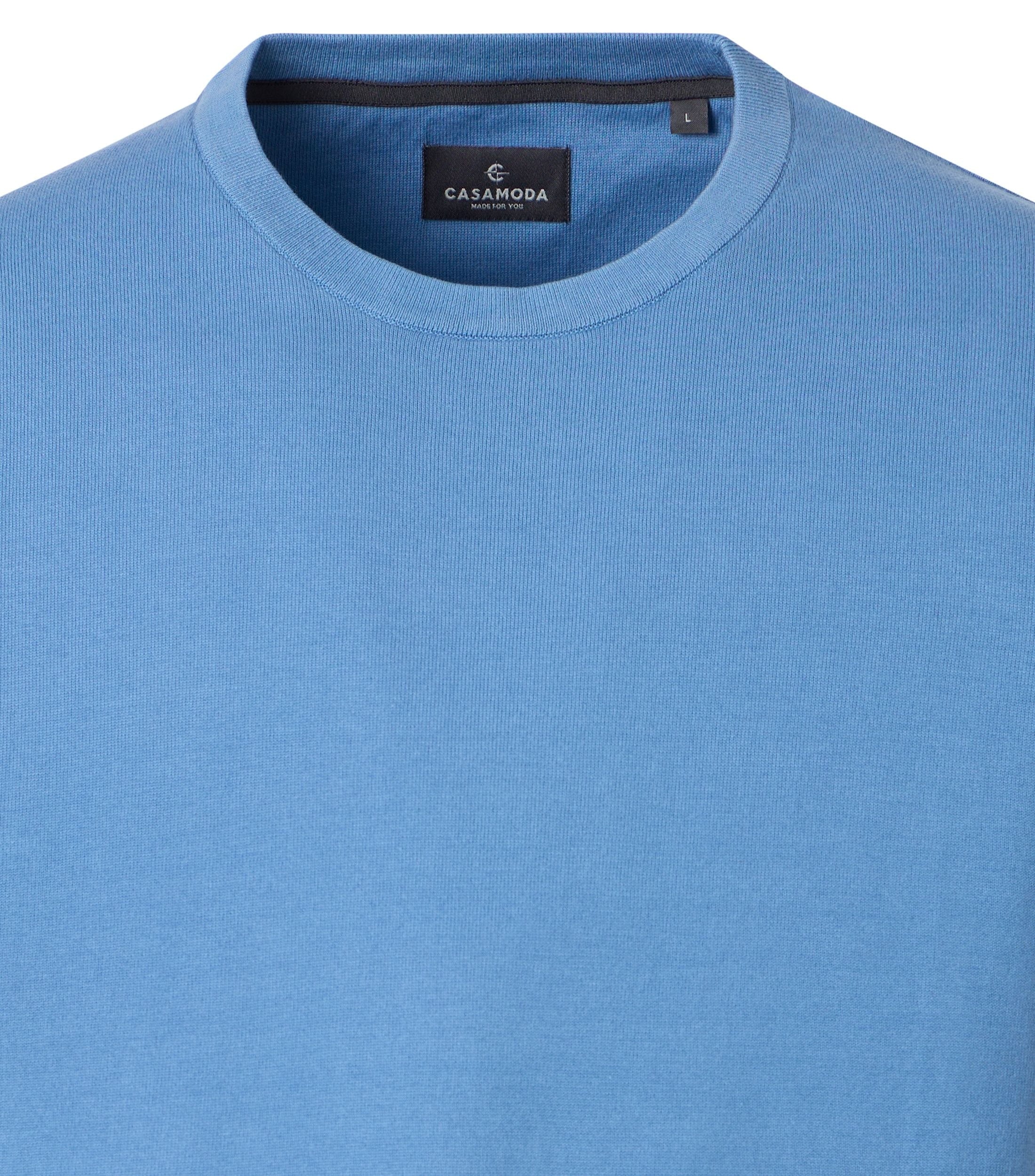 Casa Moda Herren T-Shirts kurz  Blau