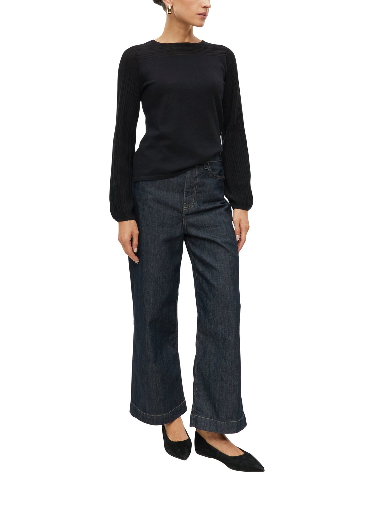 S. Oliver black Damen Pullover  Grey/Black