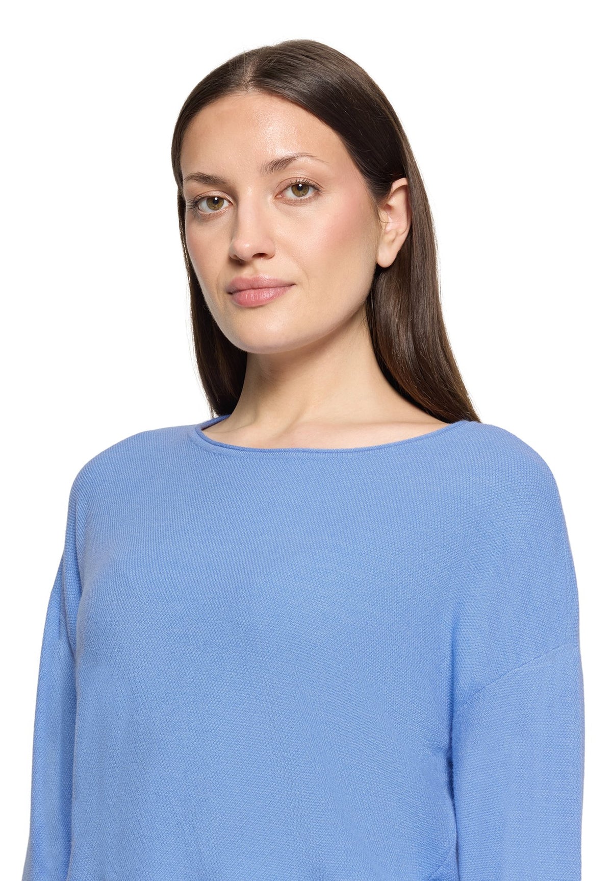 Betty & Co Damen Pullover Blue Melange