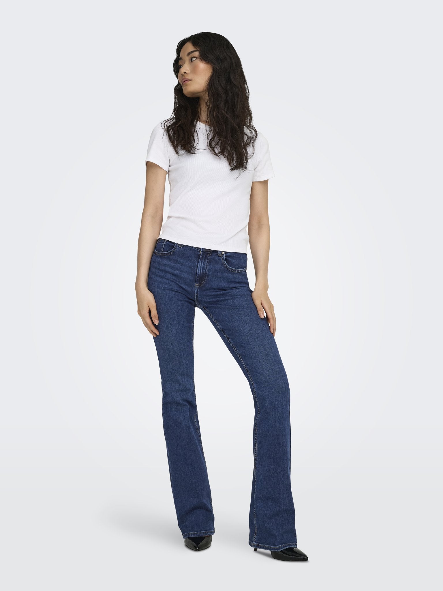 only Damen Jeans Dark Blue Denim